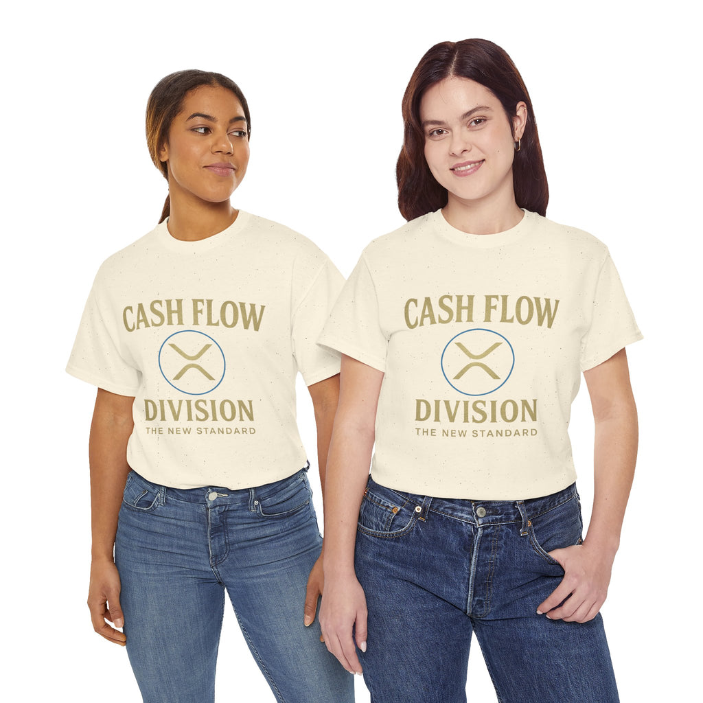 Cash Flow Division Tee — "The New Standard" Graphic T-Shirt