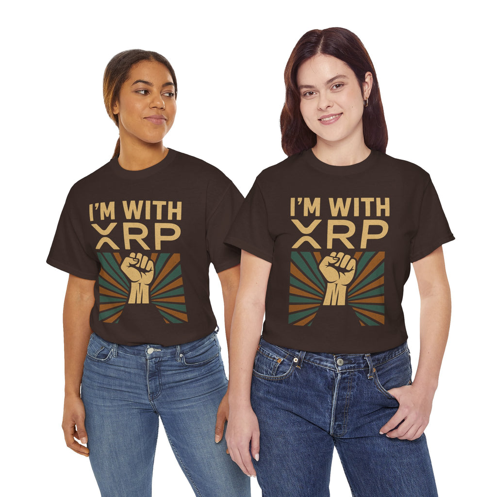 I'm With XRP Graphic Tee – Crypto Supporter Shirt