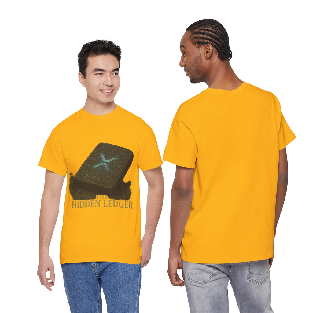 T-Shirt — "The Hidden Ledger" Crypto XRP Wallet Graphic Tee