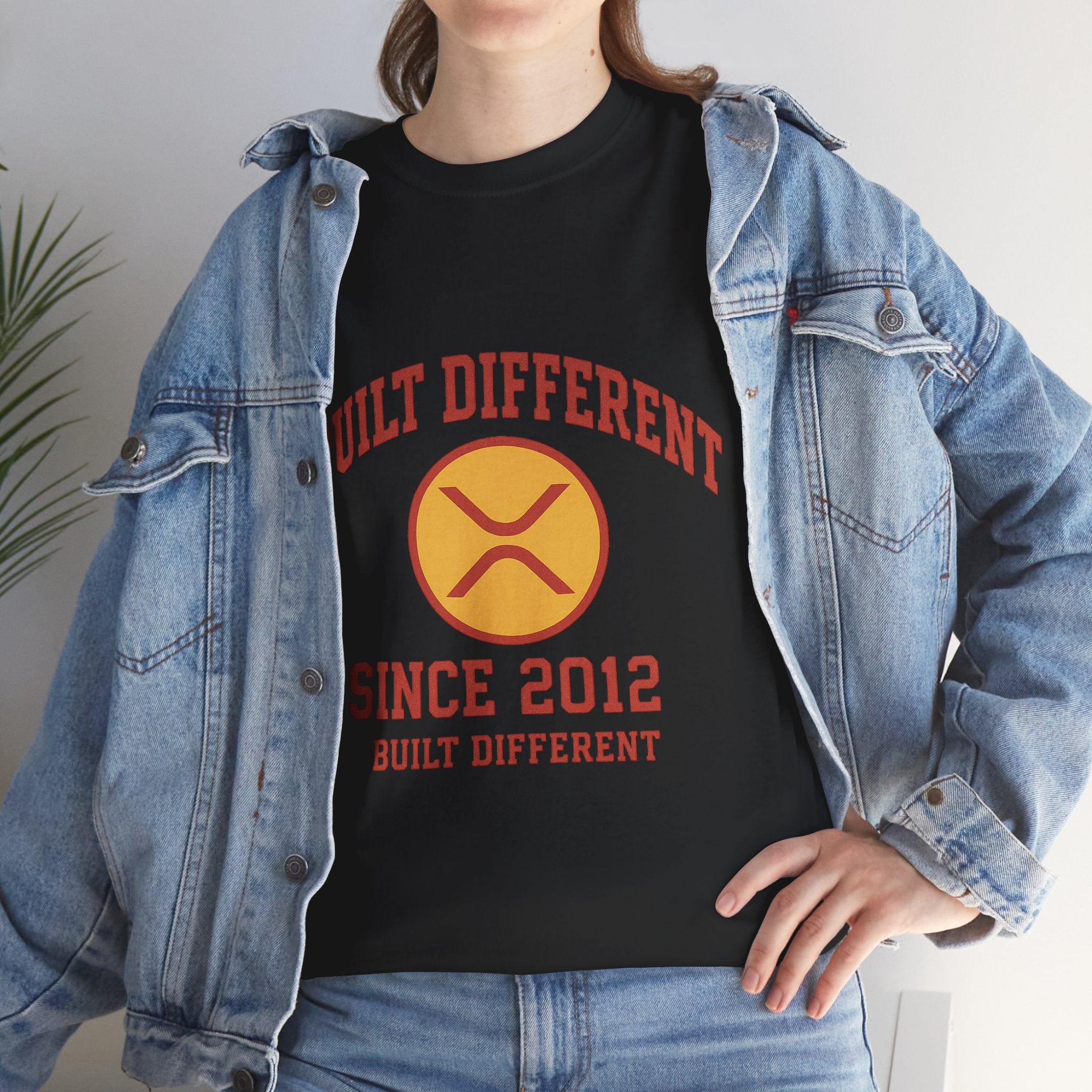 Built Different Since 2012 T-Shirt — Ripple/XRP Inspired Crypto Tee