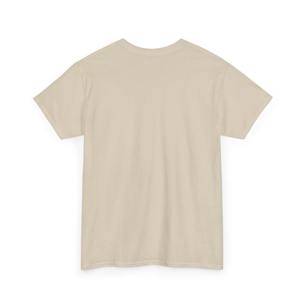 Decentralized Apparel Logo Tee — Gold Emblem Cotton T-Shirt