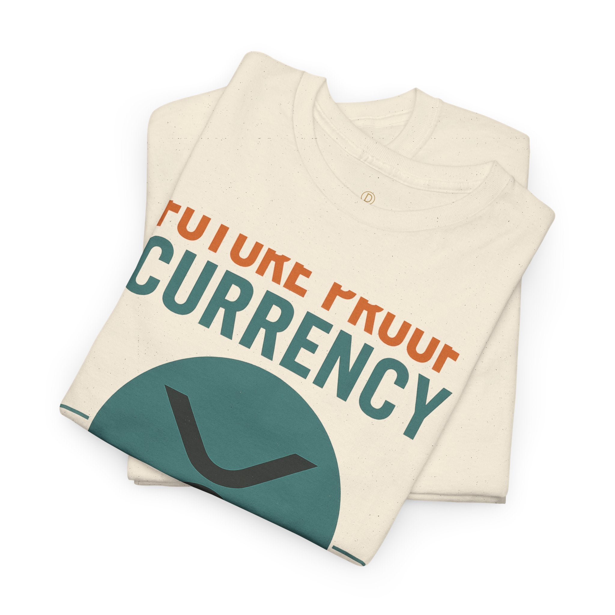 RIPPLE XRP 'Future Proof Currency' Graphic Tee — Crypto Retro Logo Shirt
