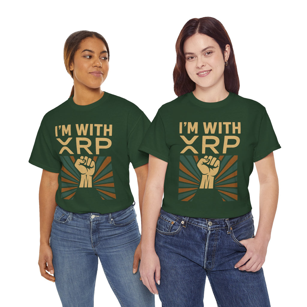 I'm With XRP Graphic Tee – Crypto Supporter Shirt