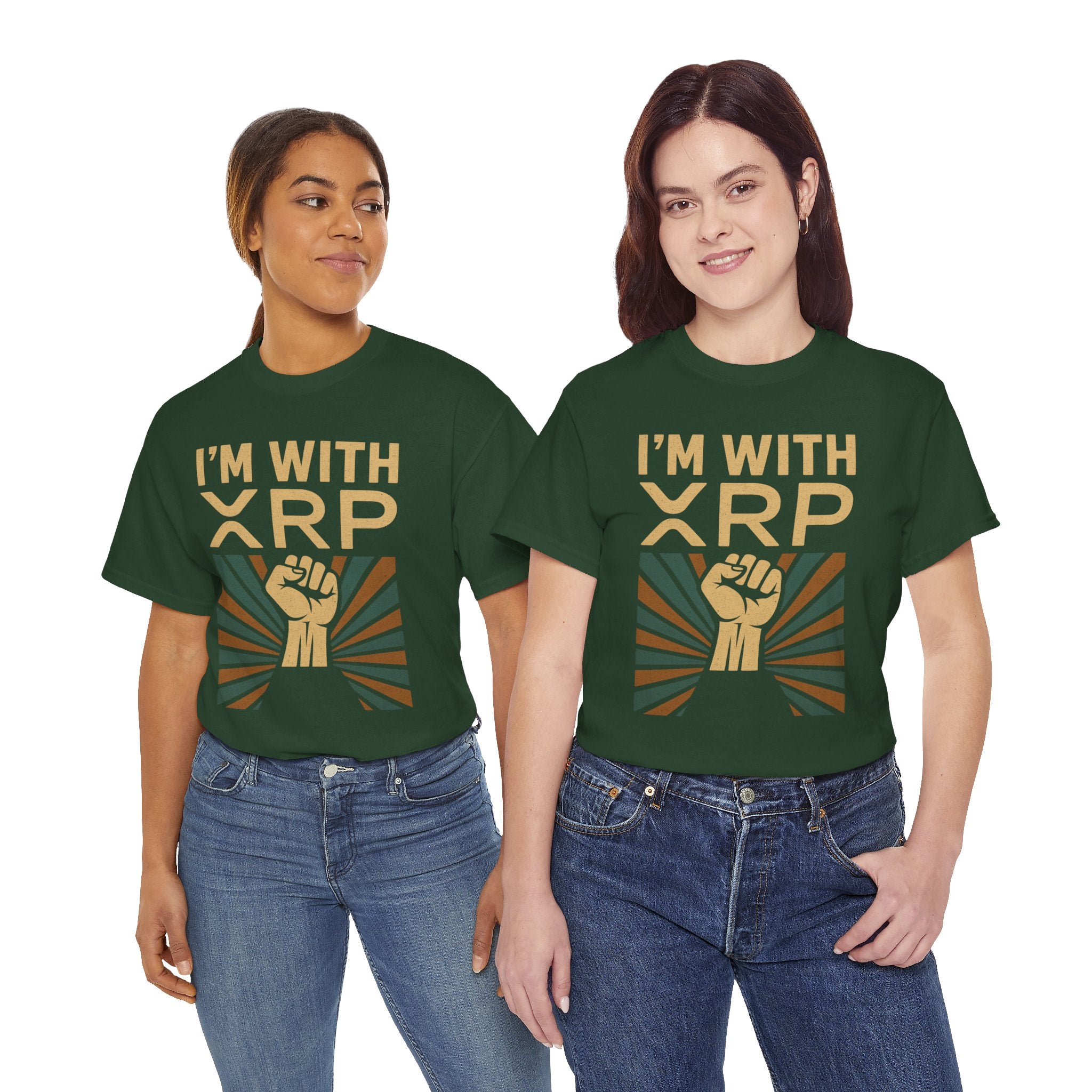 I'm With XRP Graphic Tee – Crypto Supporter Shirt