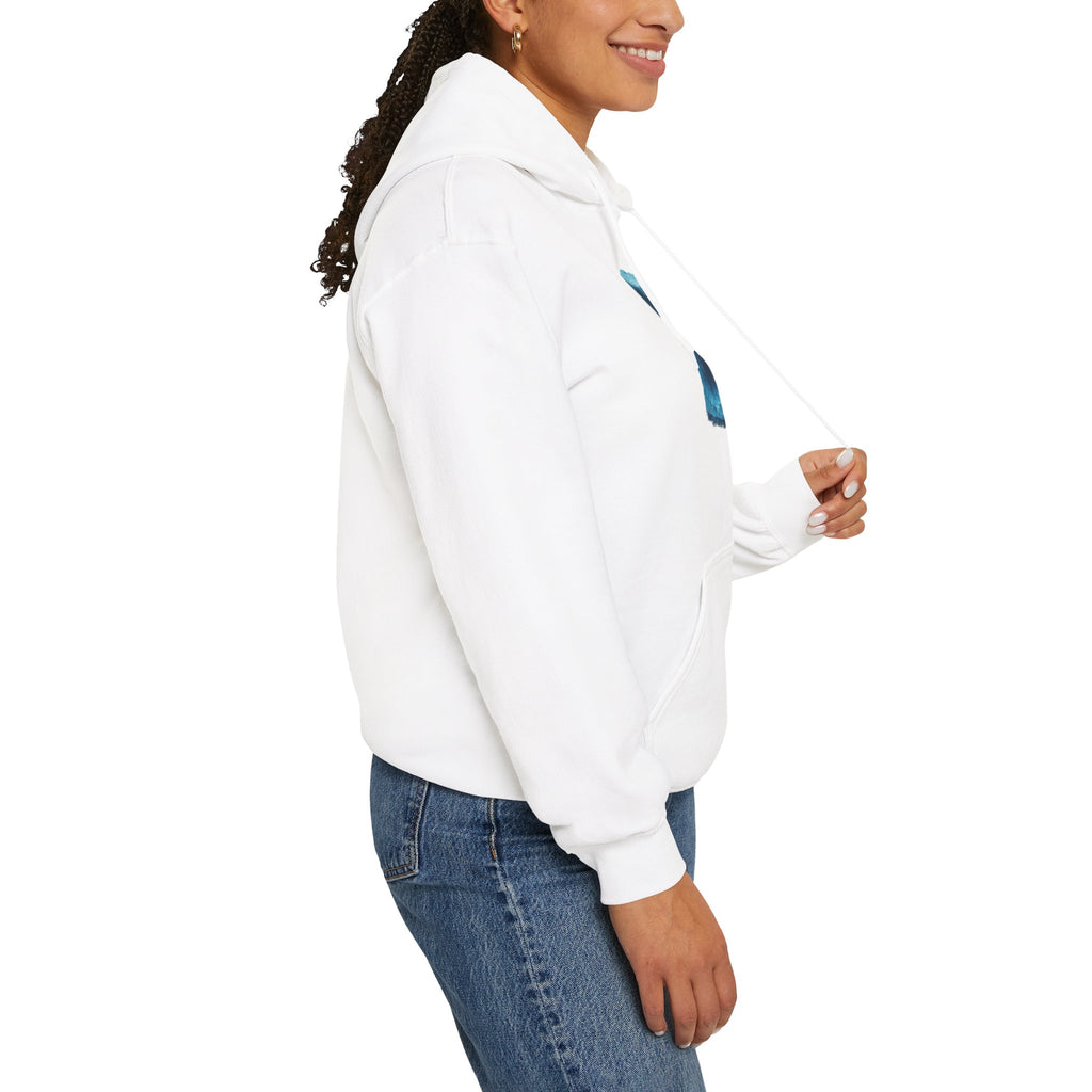 XRP Frozen Cube Hoodie — Crypto Ice Block Sweater for XRP Fans