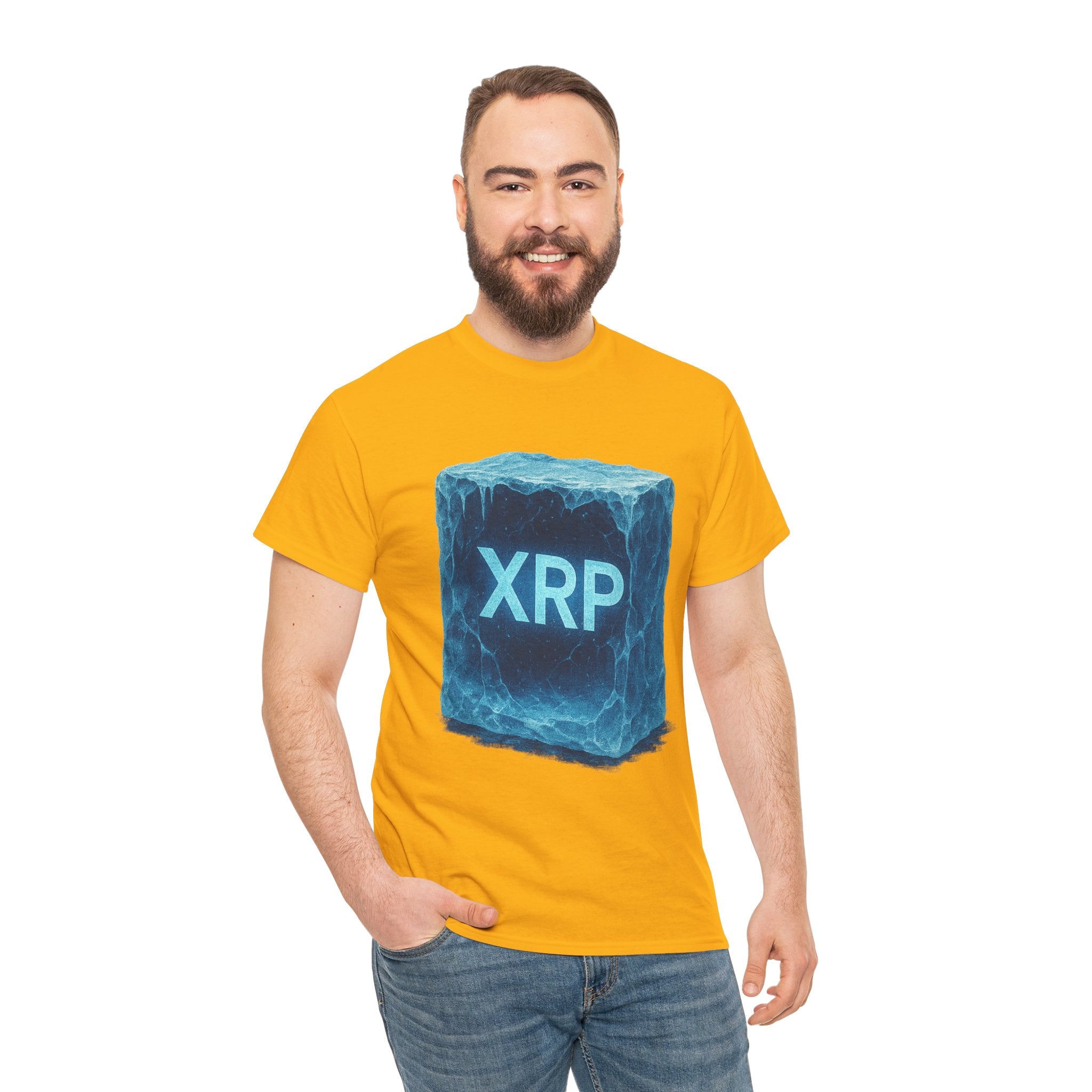 XRP Ice Block Tee — Crypto Ripple Logo T-Shirt