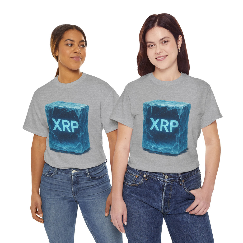 XRP Ice Block Tee — Crypto Ripple Logo T-Shirt
