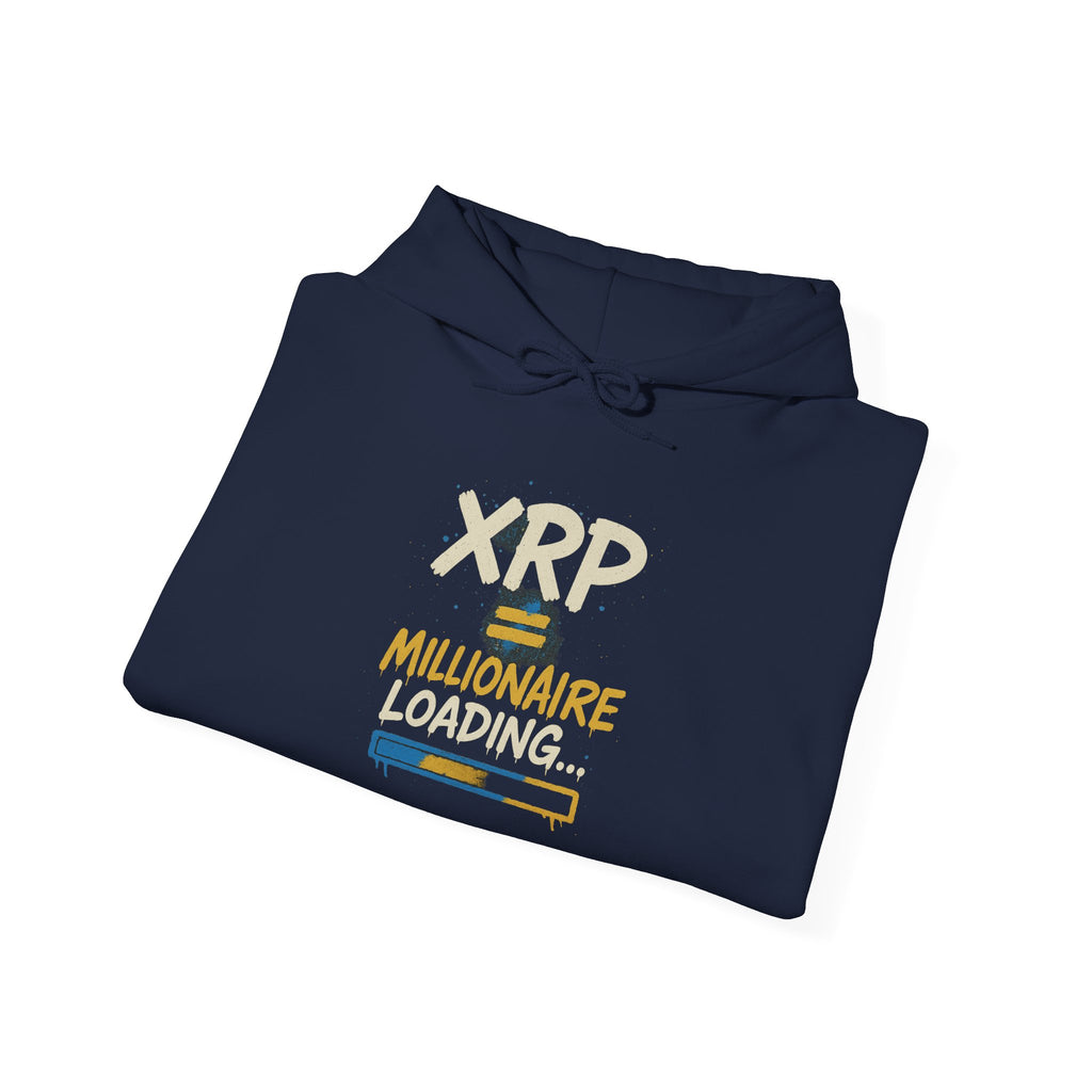 XRP "Millionaire Loading" Hoodie - Crypto Investor Sweatshirt