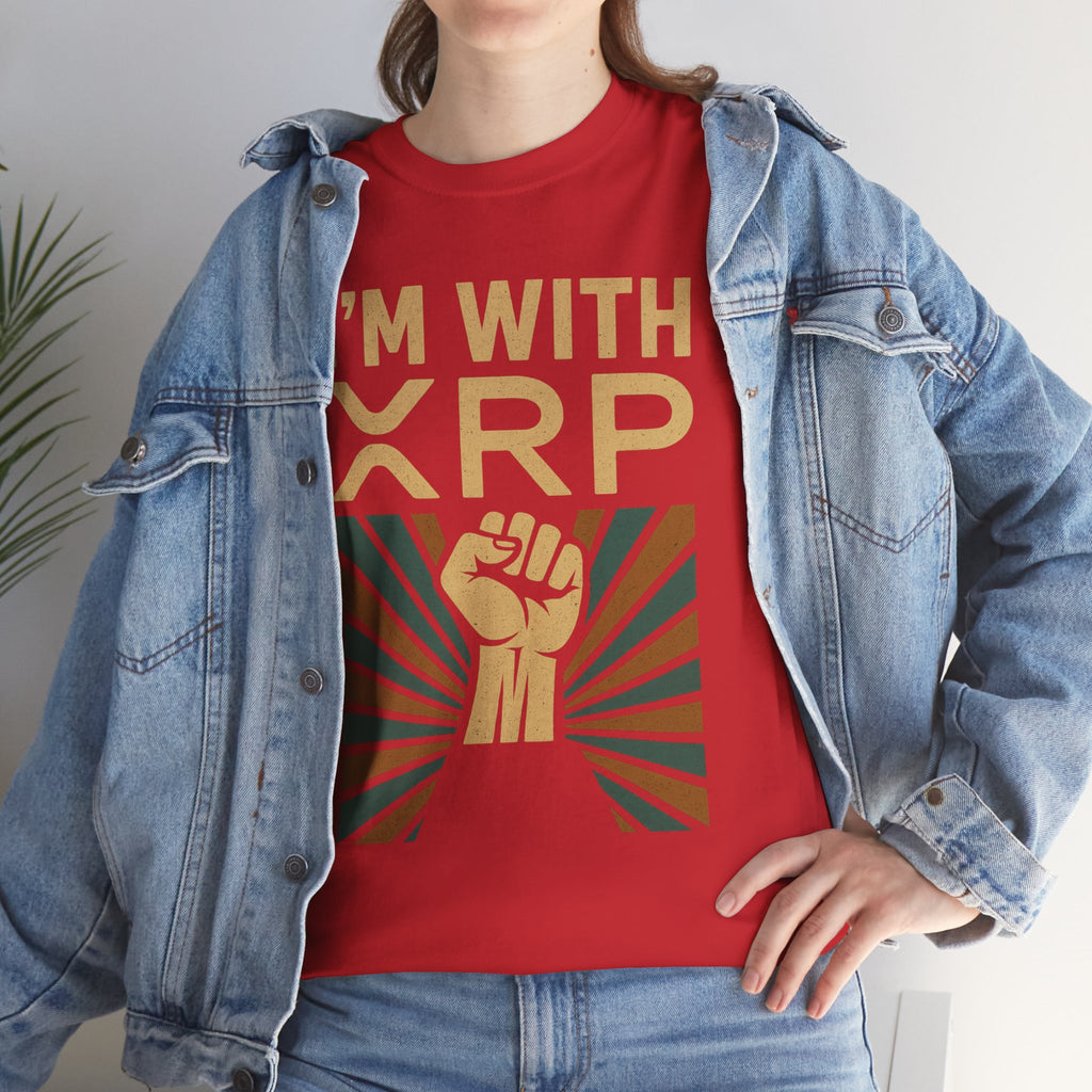 I'm With XRP Graphic Tee – Crypto Supporter Shirt
