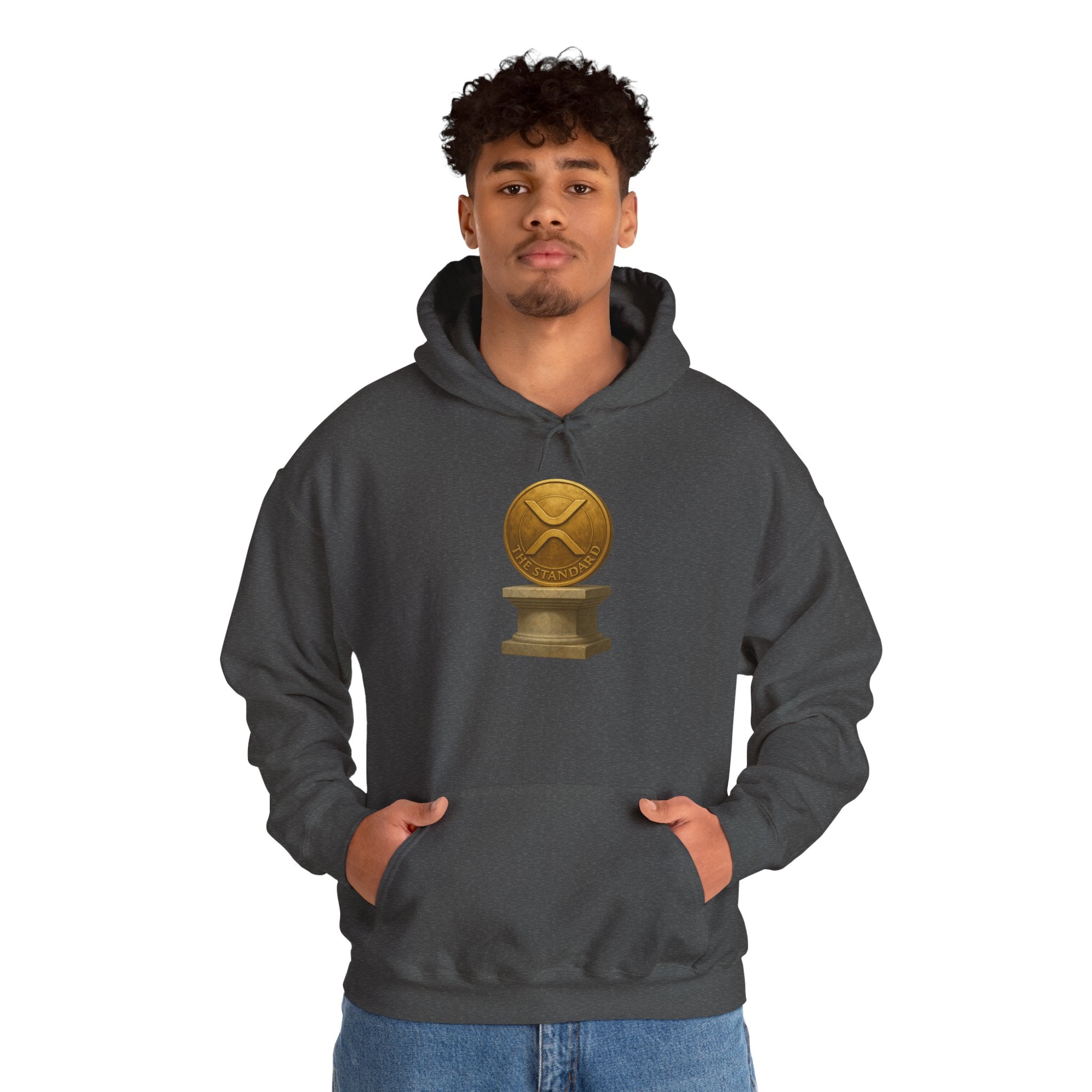 Golden Trophy Hoodie – Vintage Award Emblem Pullover