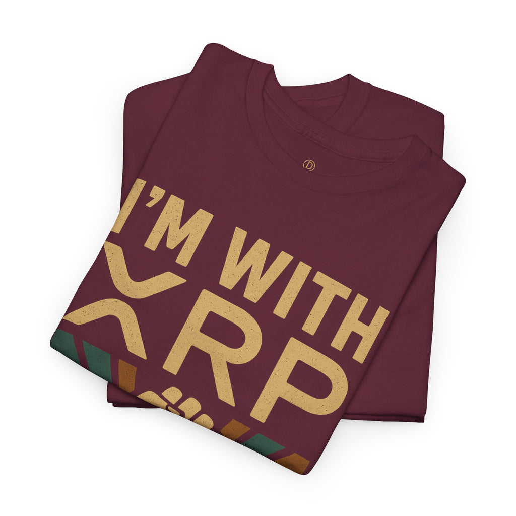 I'm With XRP Graphic Tee – Crypto Supporter Shirt