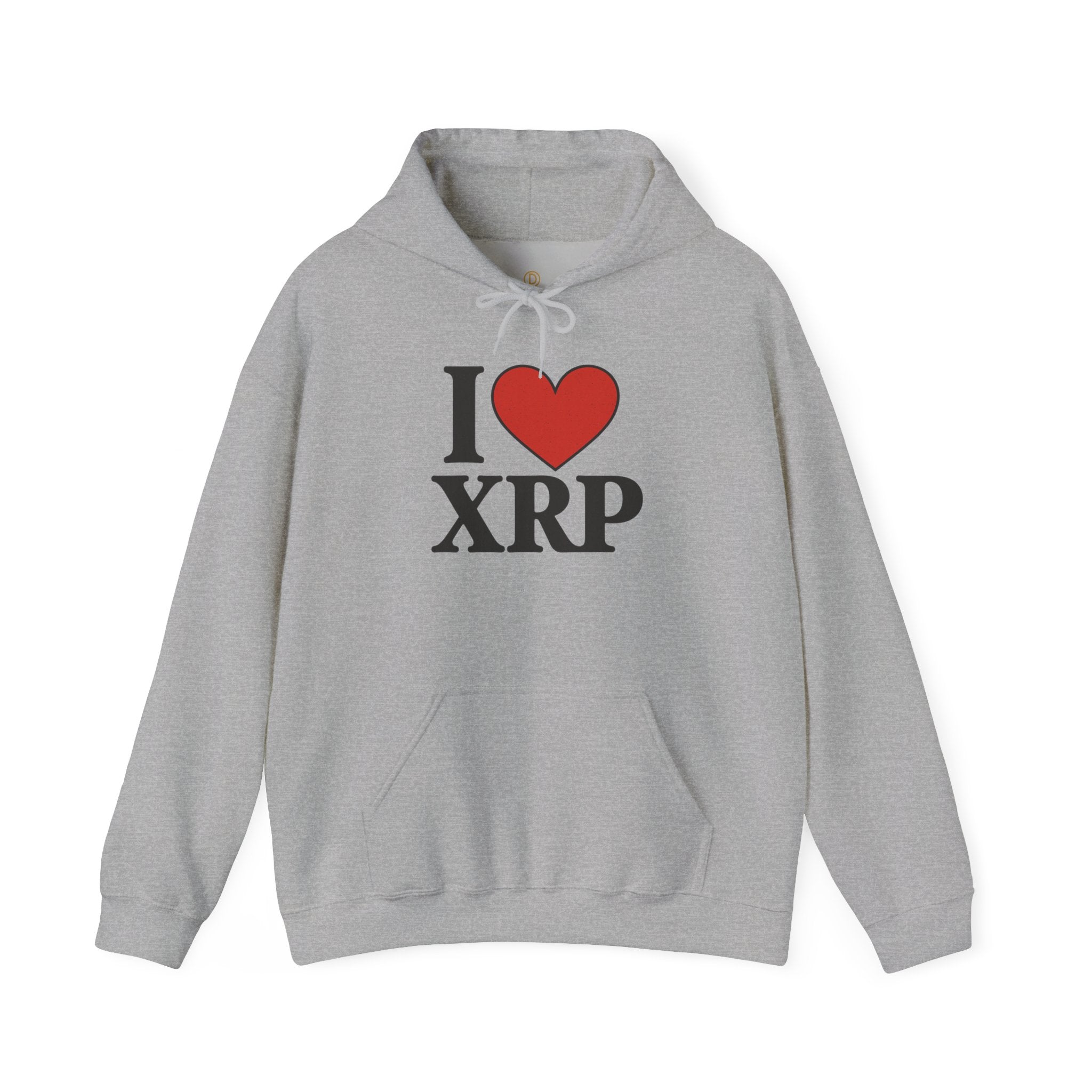 I  XRP Hoodie — Crypto Enthusiast Ripple Sweatshirt