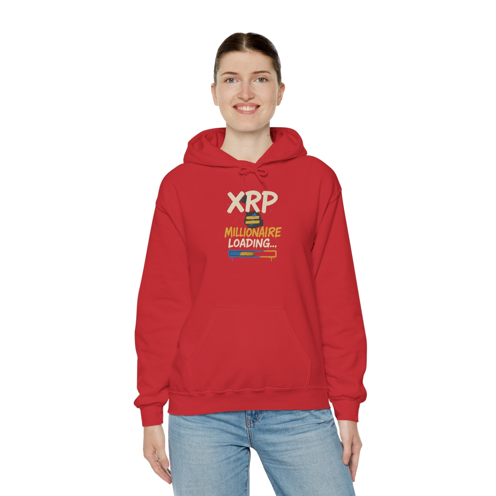XRP "Millionaire Loading" Hoodie - Crypto Investor Sweatshirt