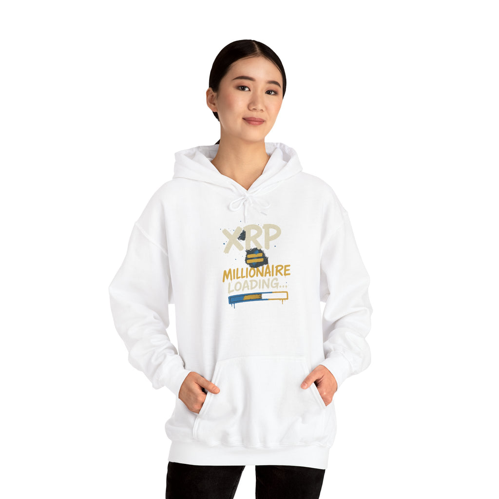 XRP "Millionaire Loading" Hoodie - Crypto Investor Sweatshirt