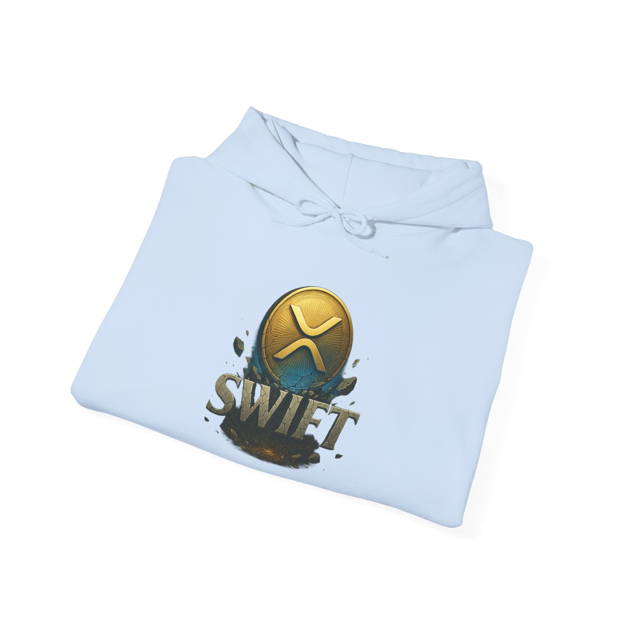 XRP Swell Hoodie — Crypto Ripple Logo Pullover