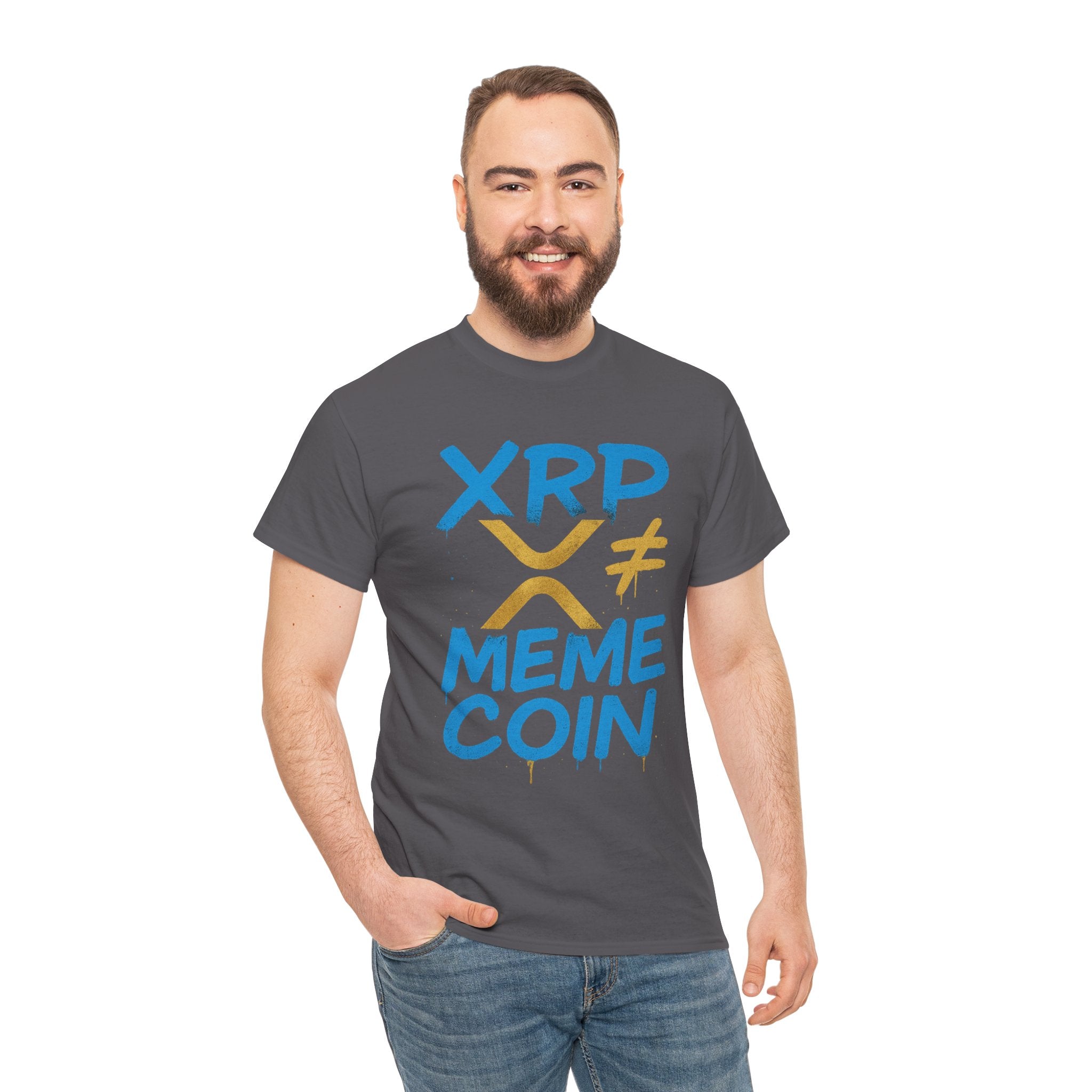 XRP ≠ Meme Coin T‑Shirt — Crypto Advocate Graphic Tee