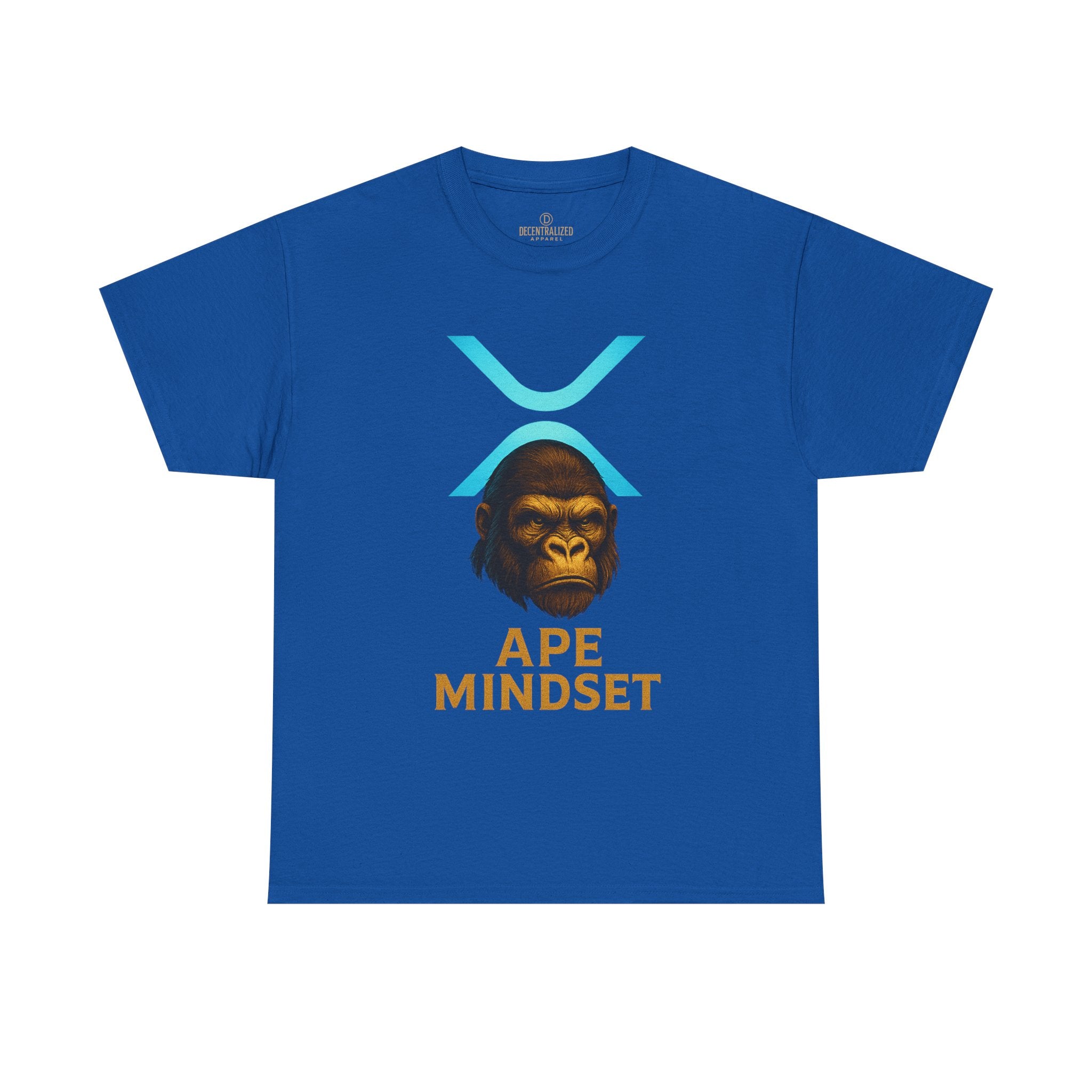 Ape Mindset T-Shirt — Crypto XRP Ape Graphic Tee
