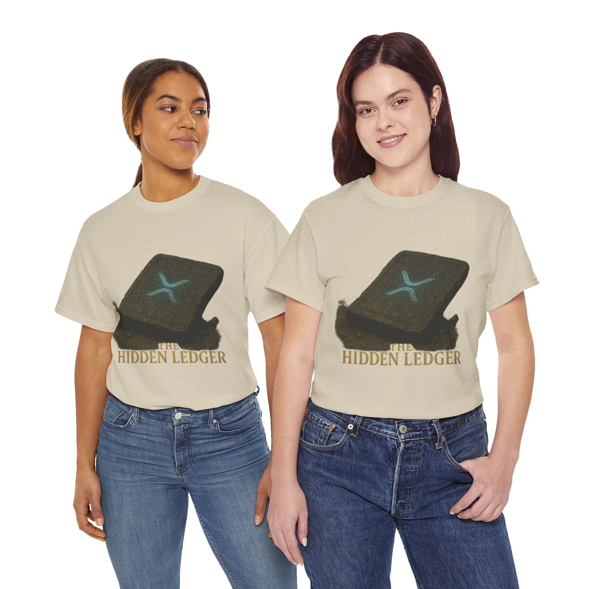 T-Shirt — "The Hidden Ledger" Crypto XRP Wallet Graphic Tee