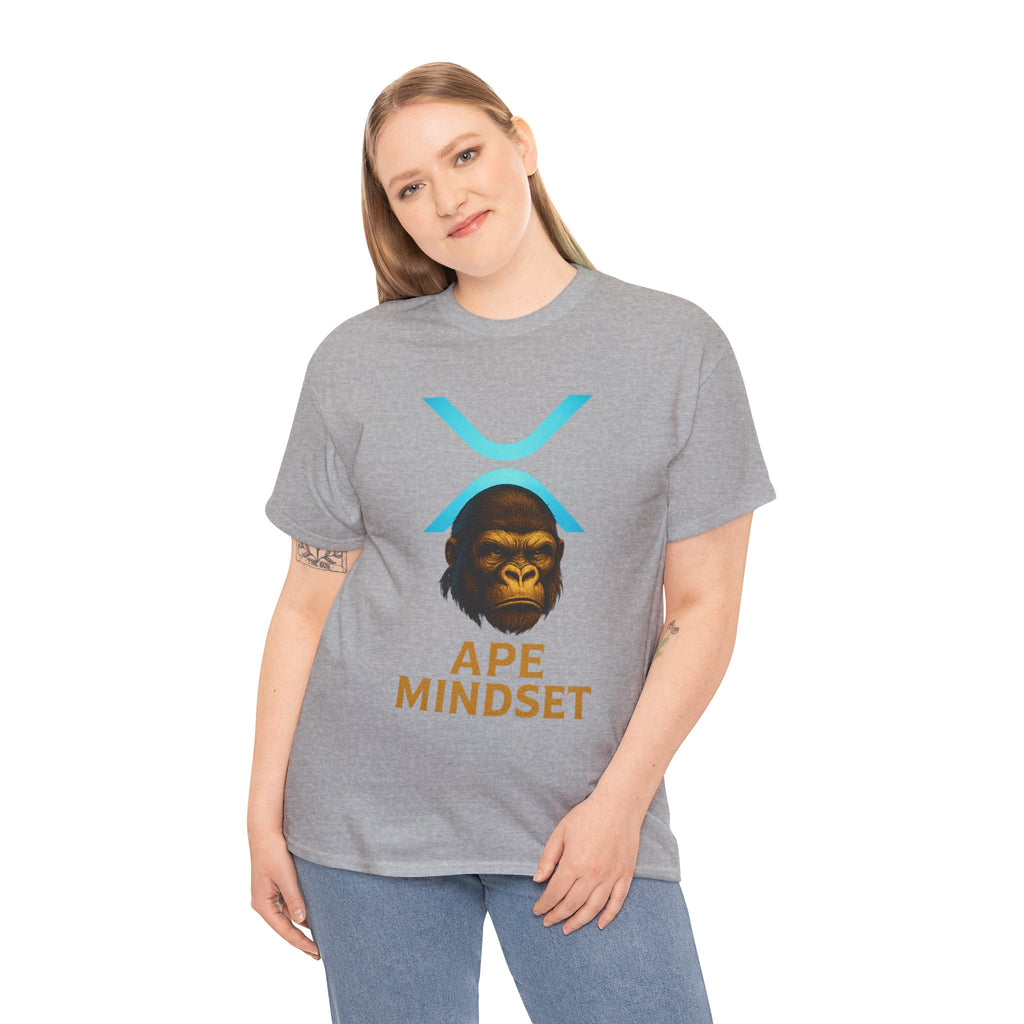 Ape Mindset T-Shirt — Crypto XRP Ape Graphic Tee