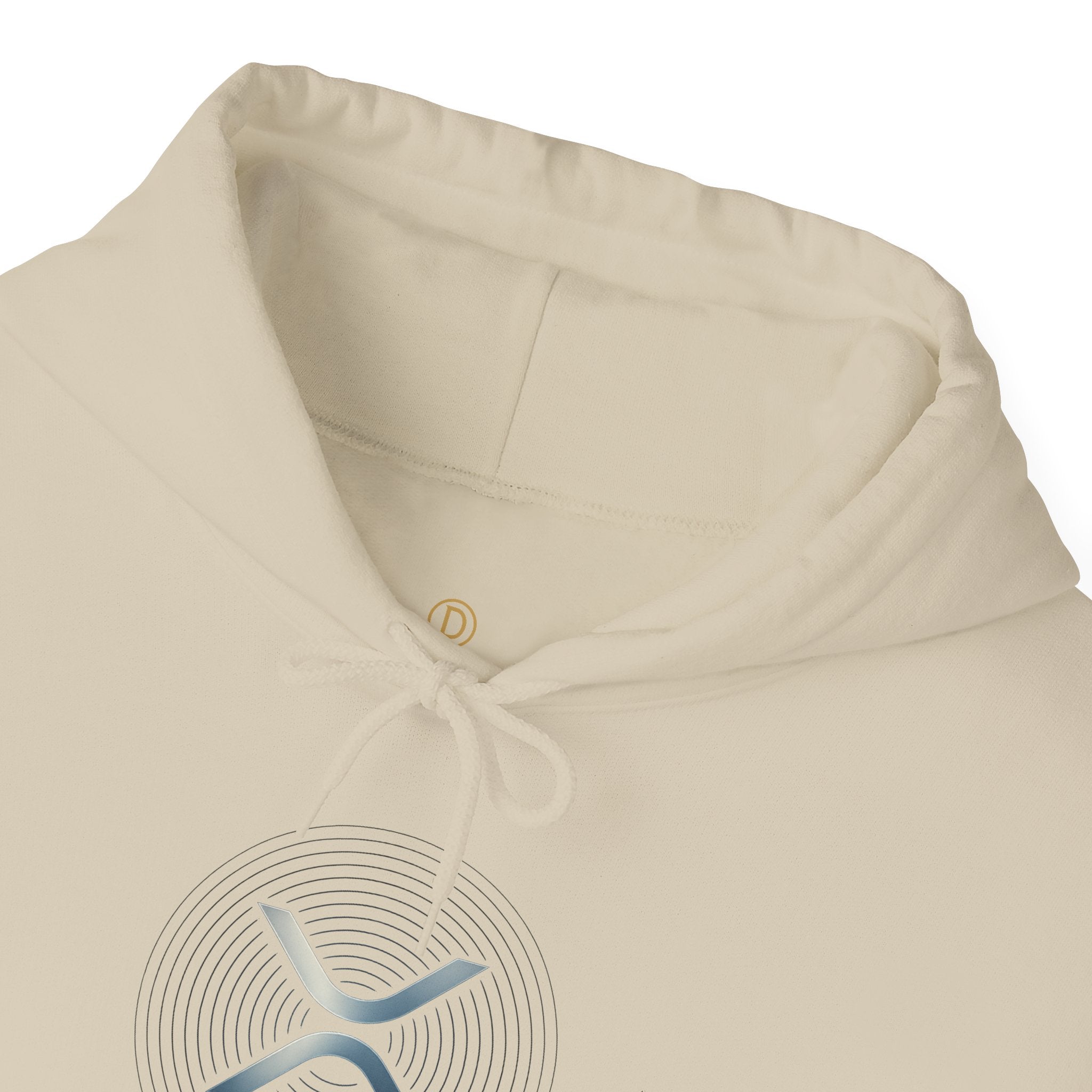 XRP 'Decentralize Everything' Hoodie — Minimal Crypto Logo Pullover