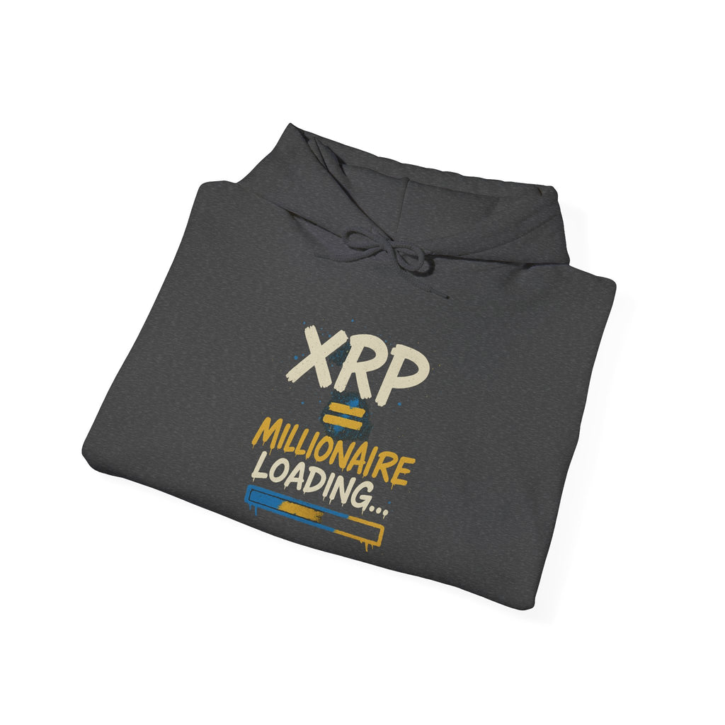 XRP "Millionaire Loading" Hoodie - Crypto Investor Sweatshirt