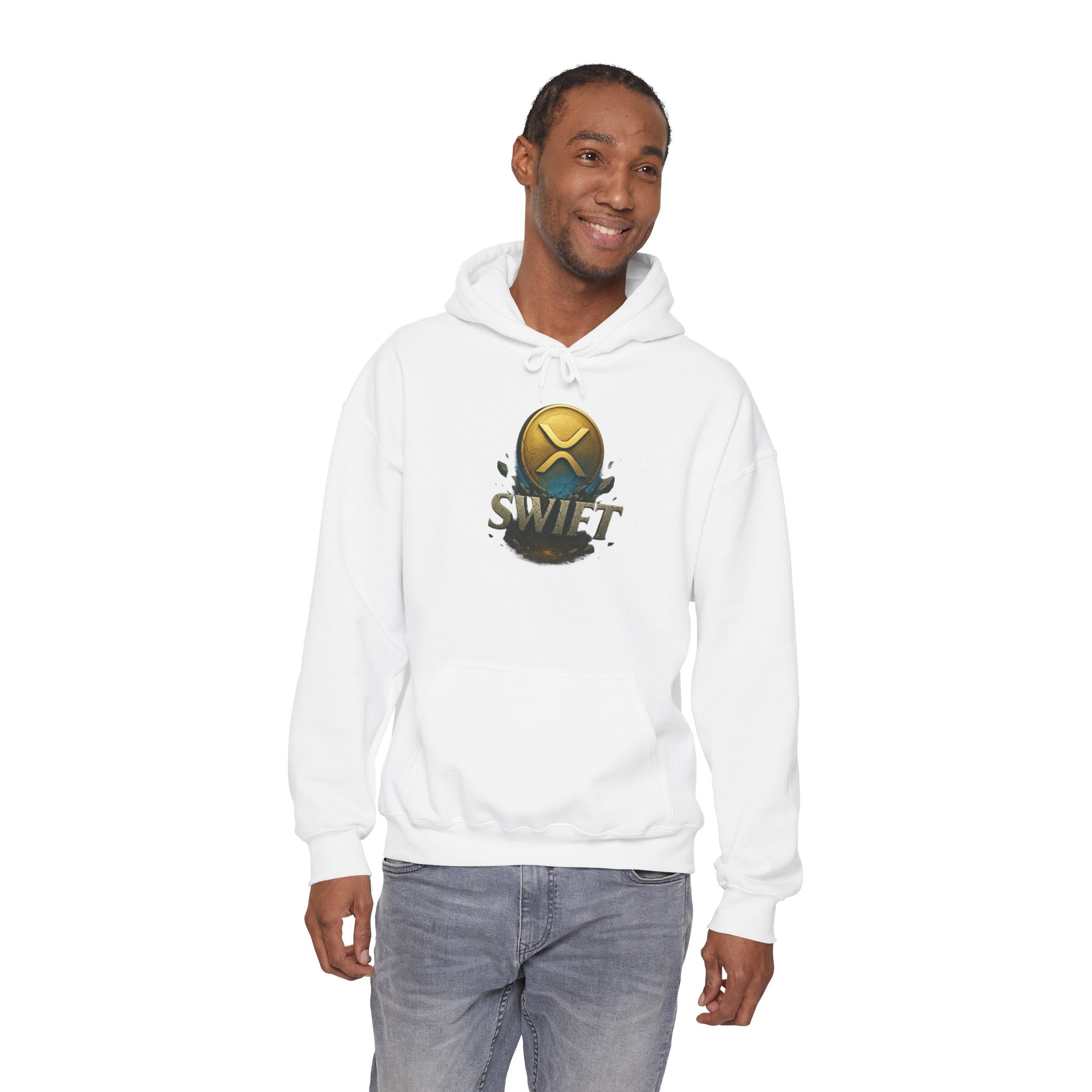 XRP Swell Hoodie — Crypto Ripple Logo Pullover
