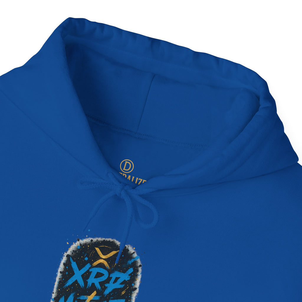 XRP Meme Coin Hoodie – Crypto Graffiti Logo Pullover