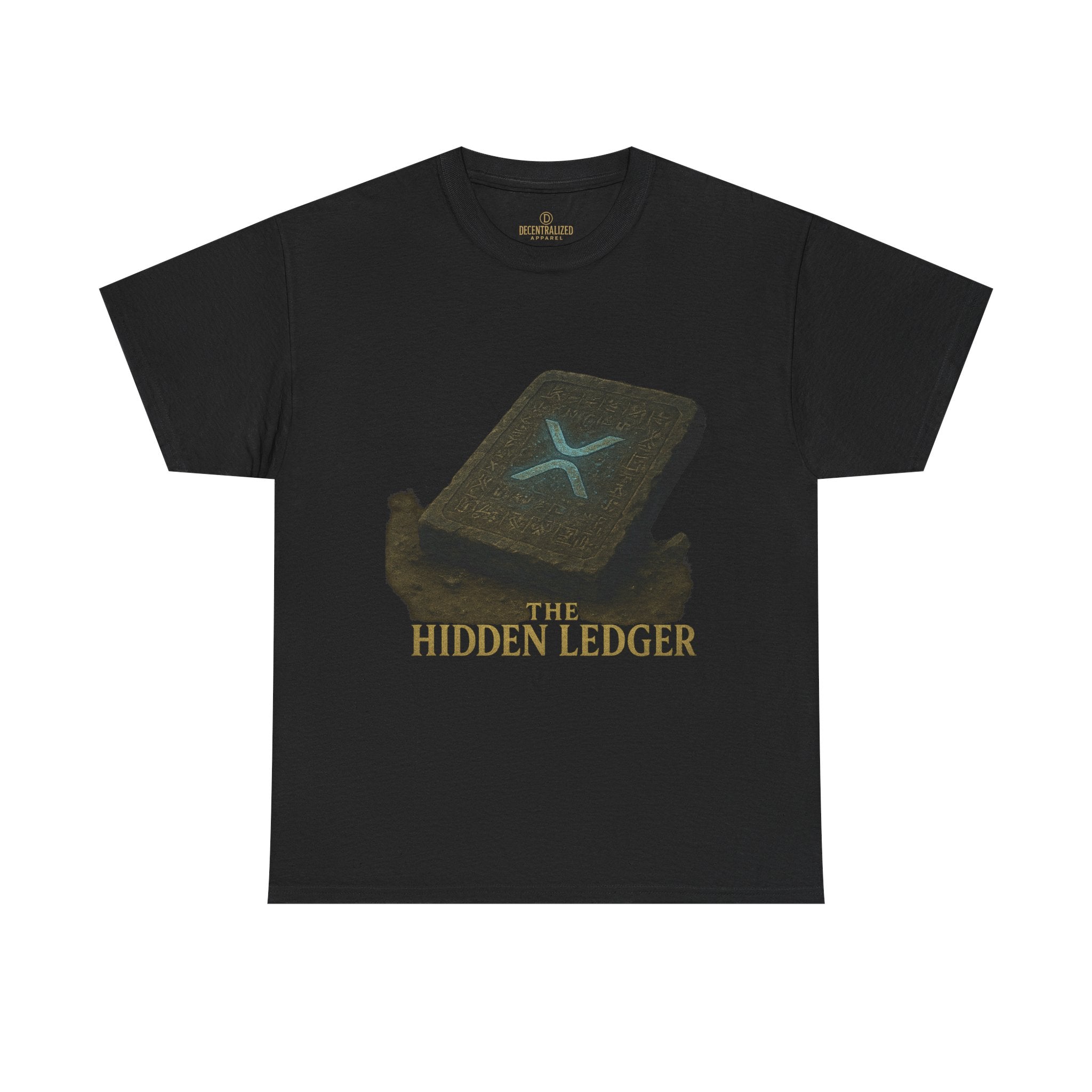 T-Shirt — "The Hidden Ledger" Crypto XRP Wallet Graphic Tee