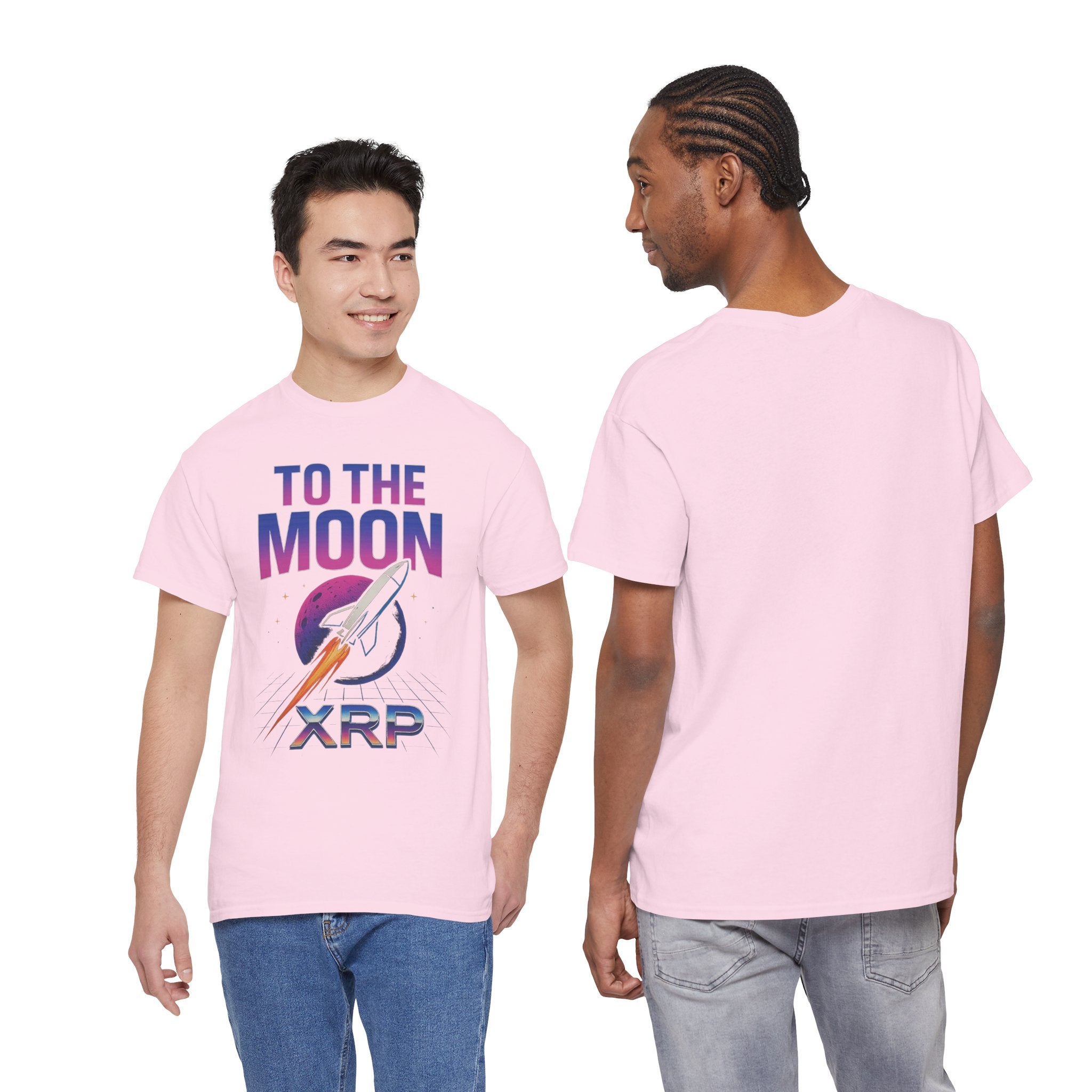 XRP 'To The Moon' T-Shirt — Crypto Investor Rocket Tee