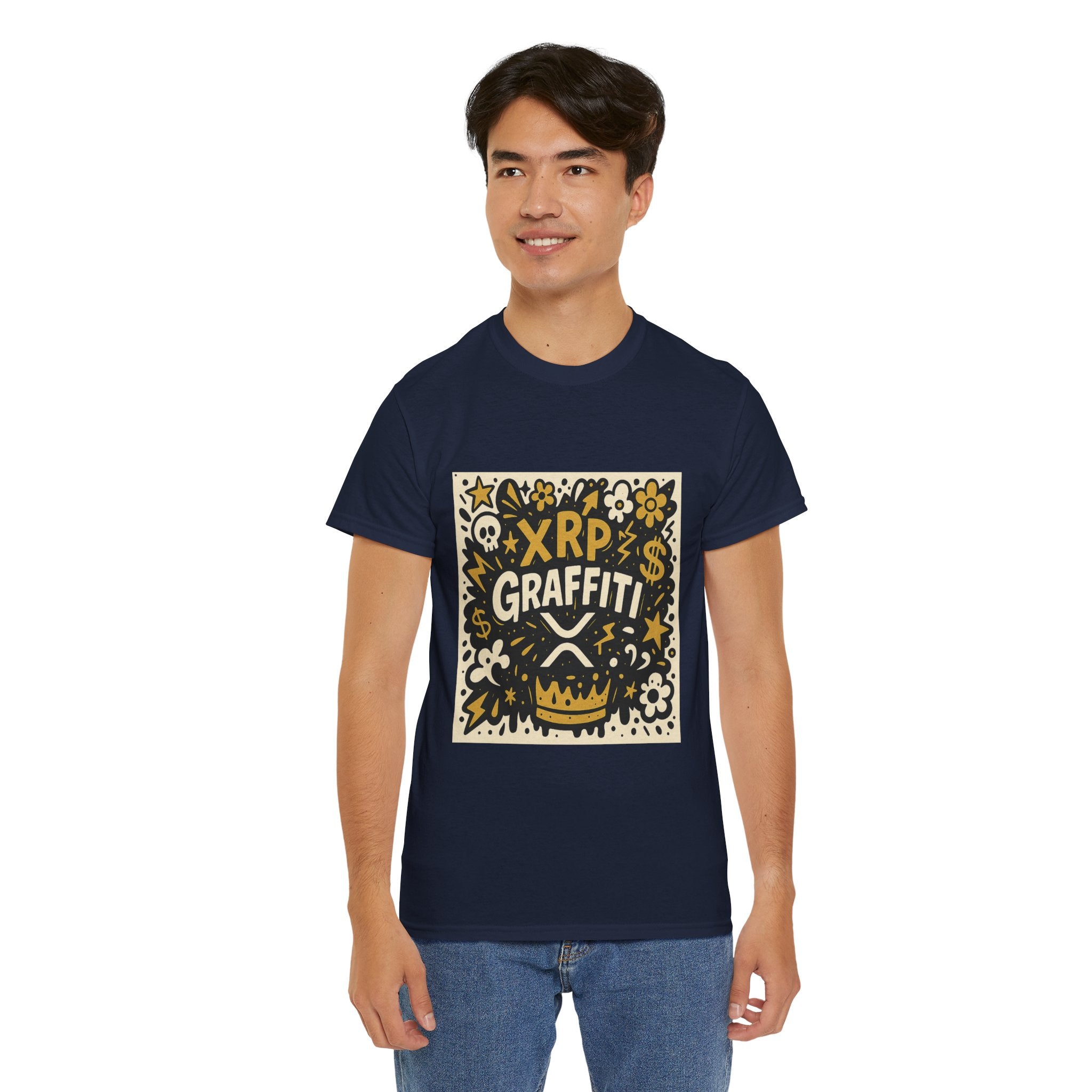 XRP Graffiti Tee — Crypto Street Art T-Shirt
