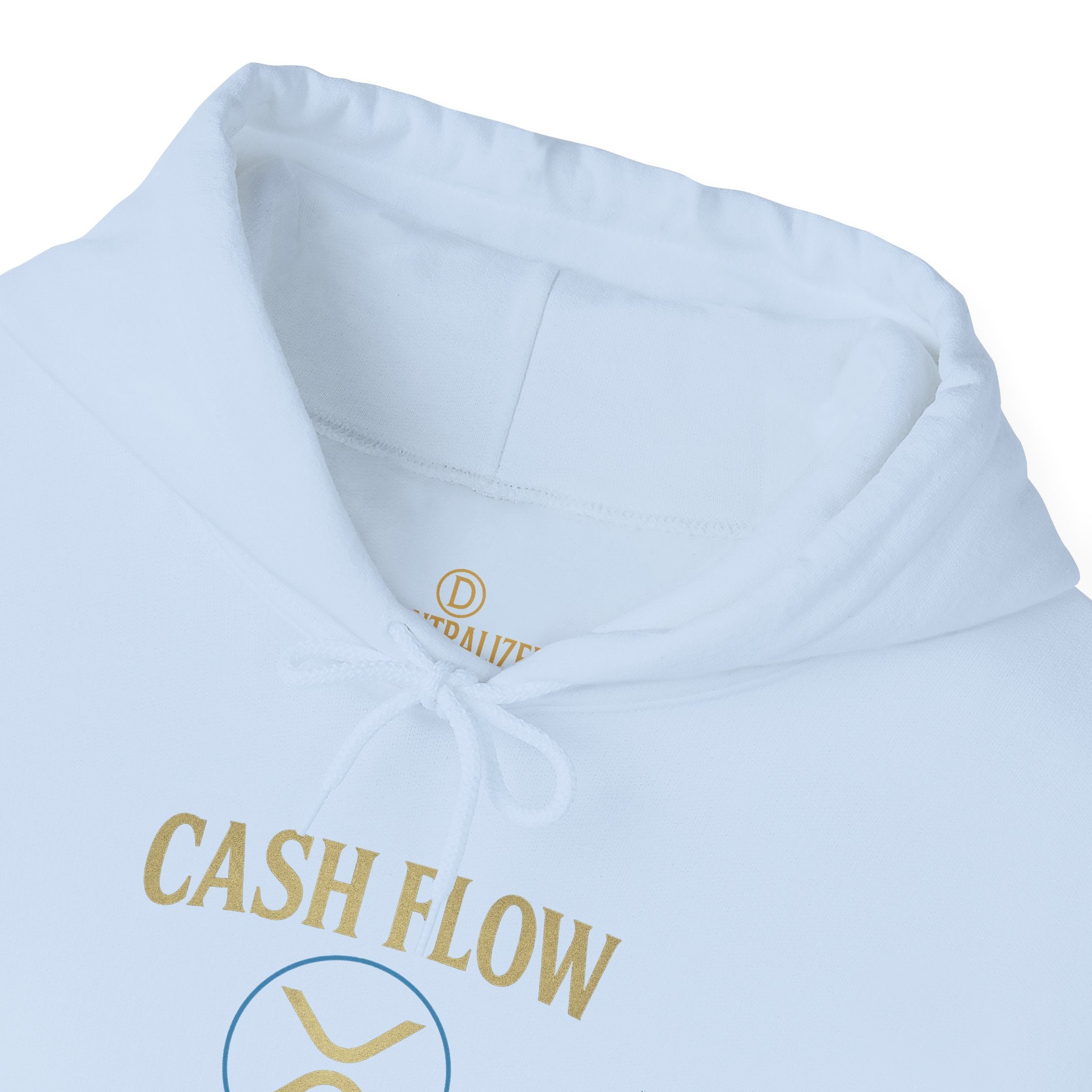 Cash Flow Division Hoodie — Minimalist Finance Logo Pullover