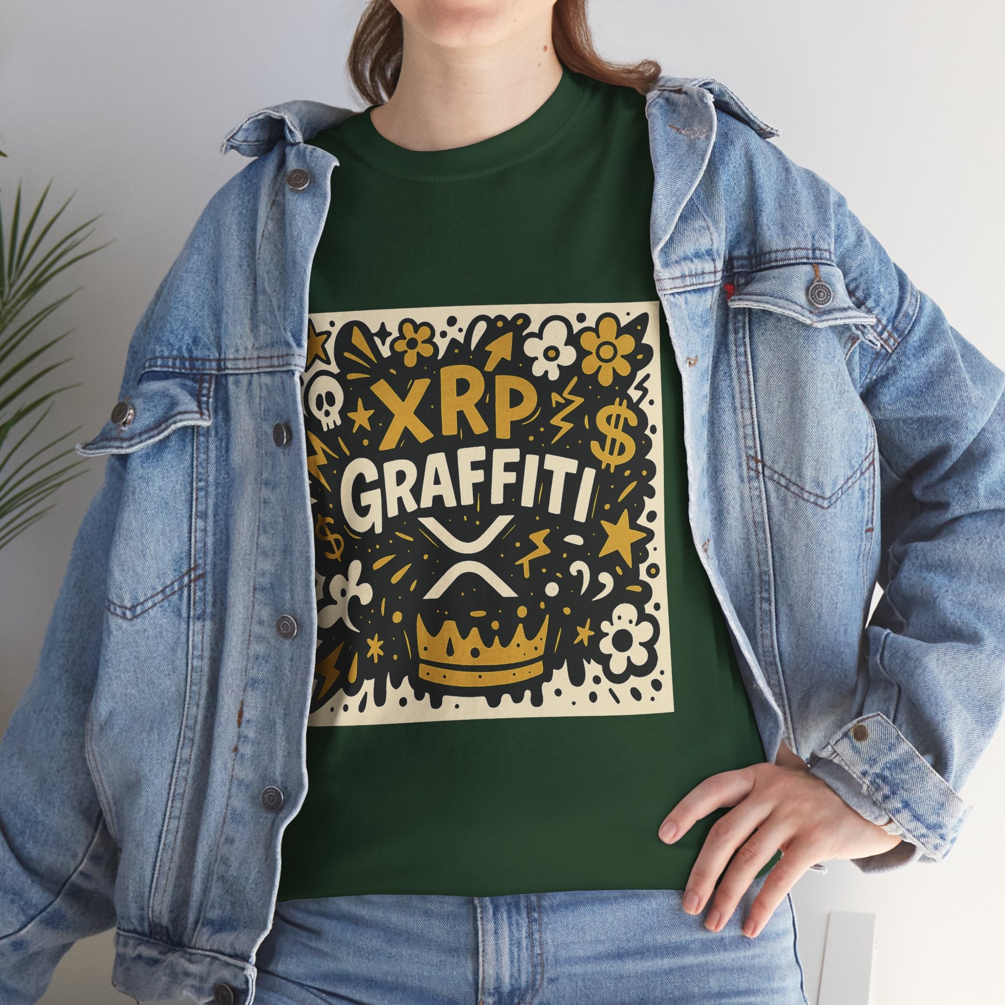 XRP Graffiti Tee — Crypto Street Art T-Shirt