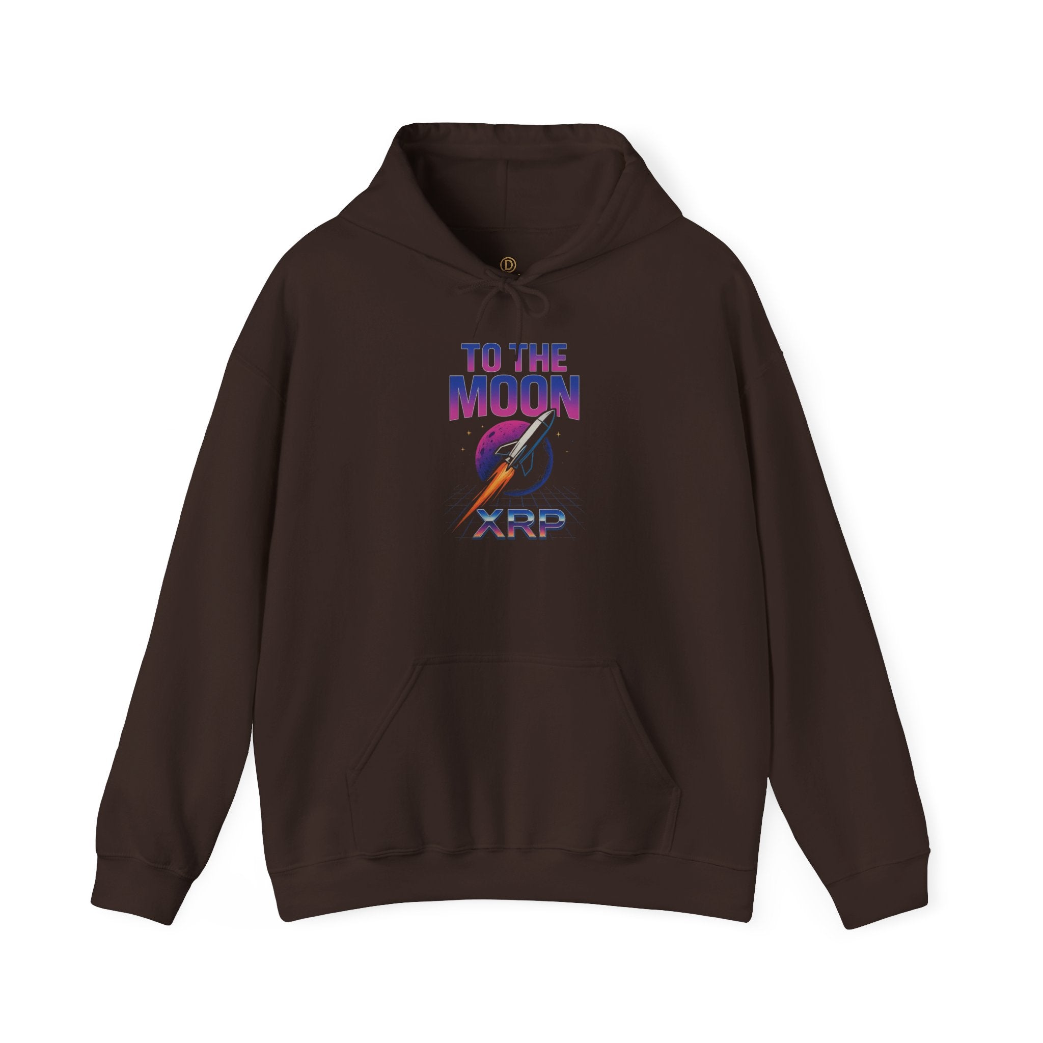 XRP To The Moon Hoodie – Crypto Investor Sweatshirt