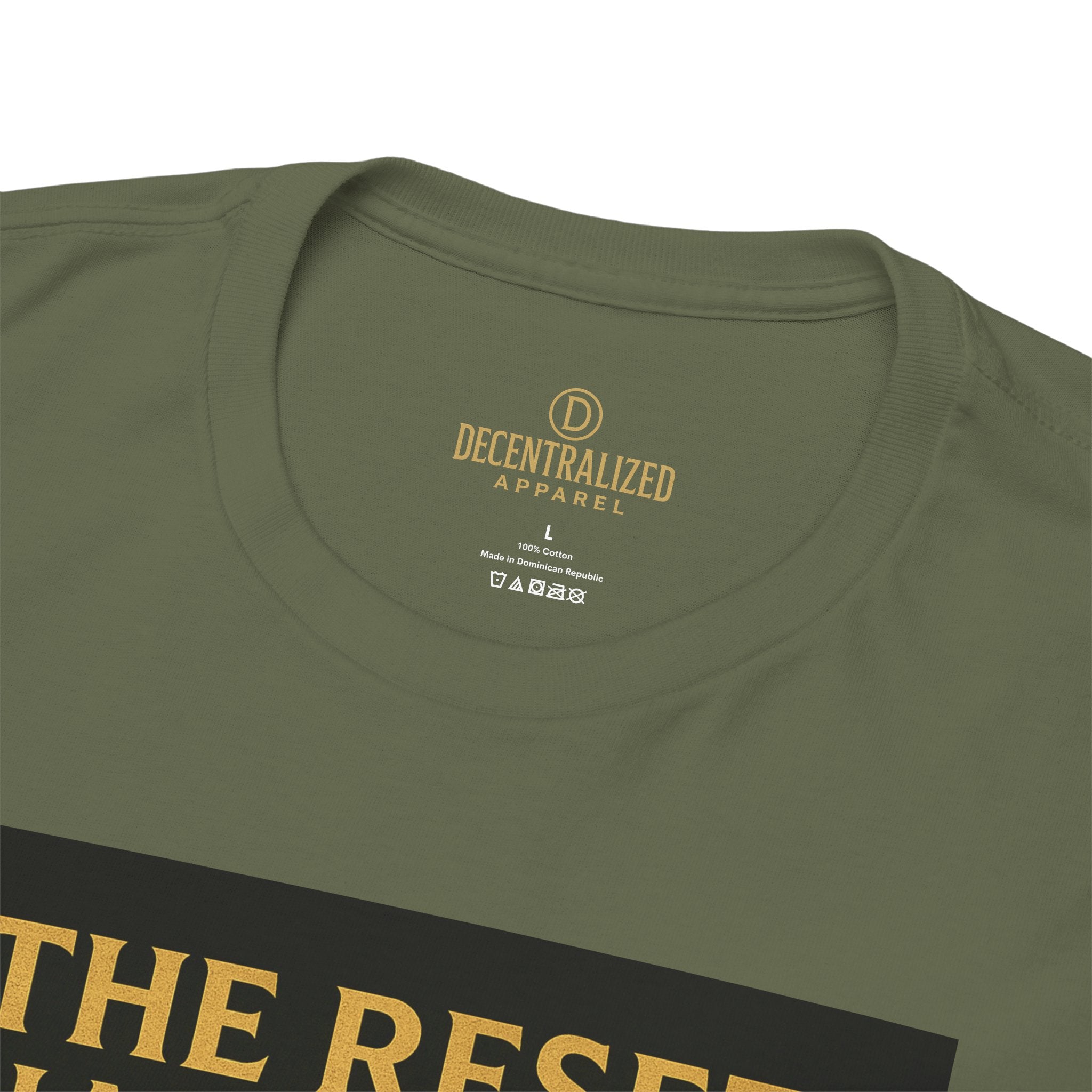 XRP Crypto Tee — "The Reset Has Begun" Bitcoin Alternative Shirt