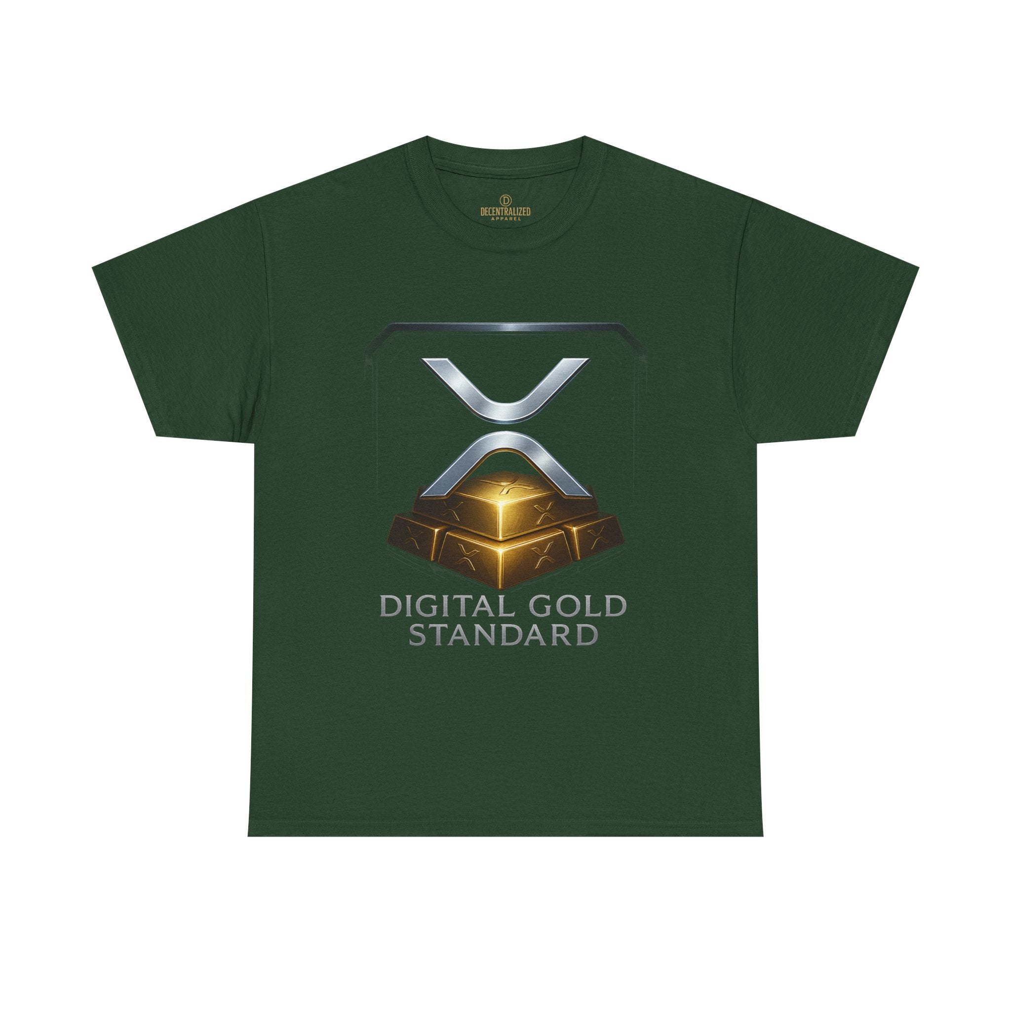 XRP 'Digital Gold Standard' Tee — Cryptocurrency Logo Shirt