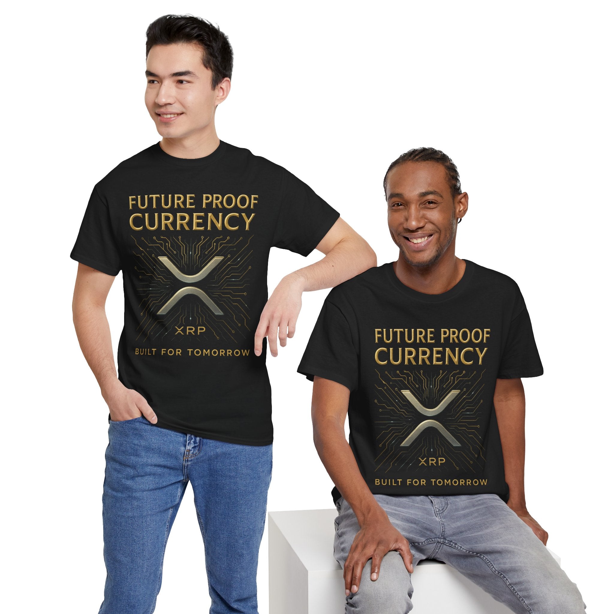 XRP 'Future Proof Currency' T-Shirt – Crypto Investor Tee