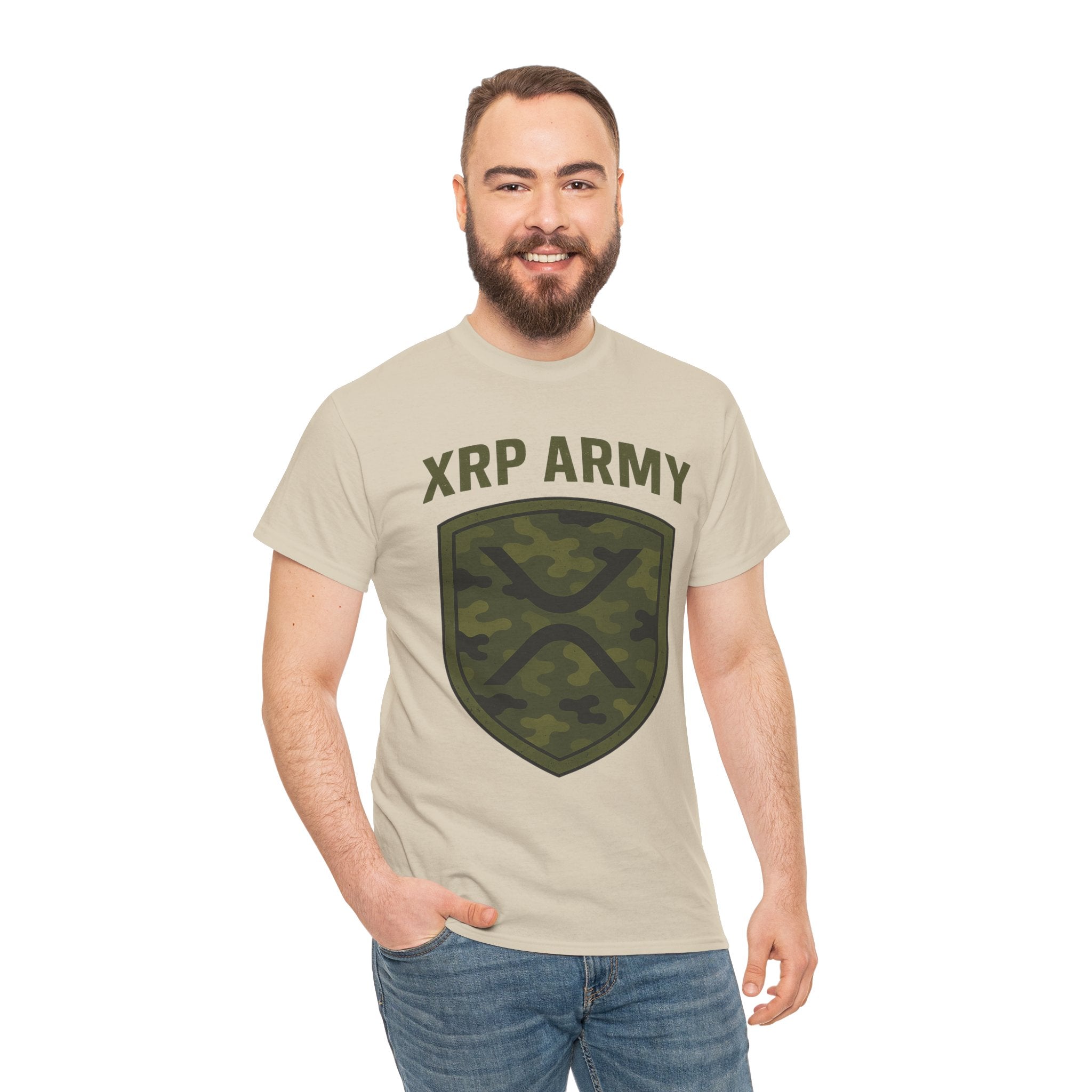 XRP Army Camo Shield T-Shirt