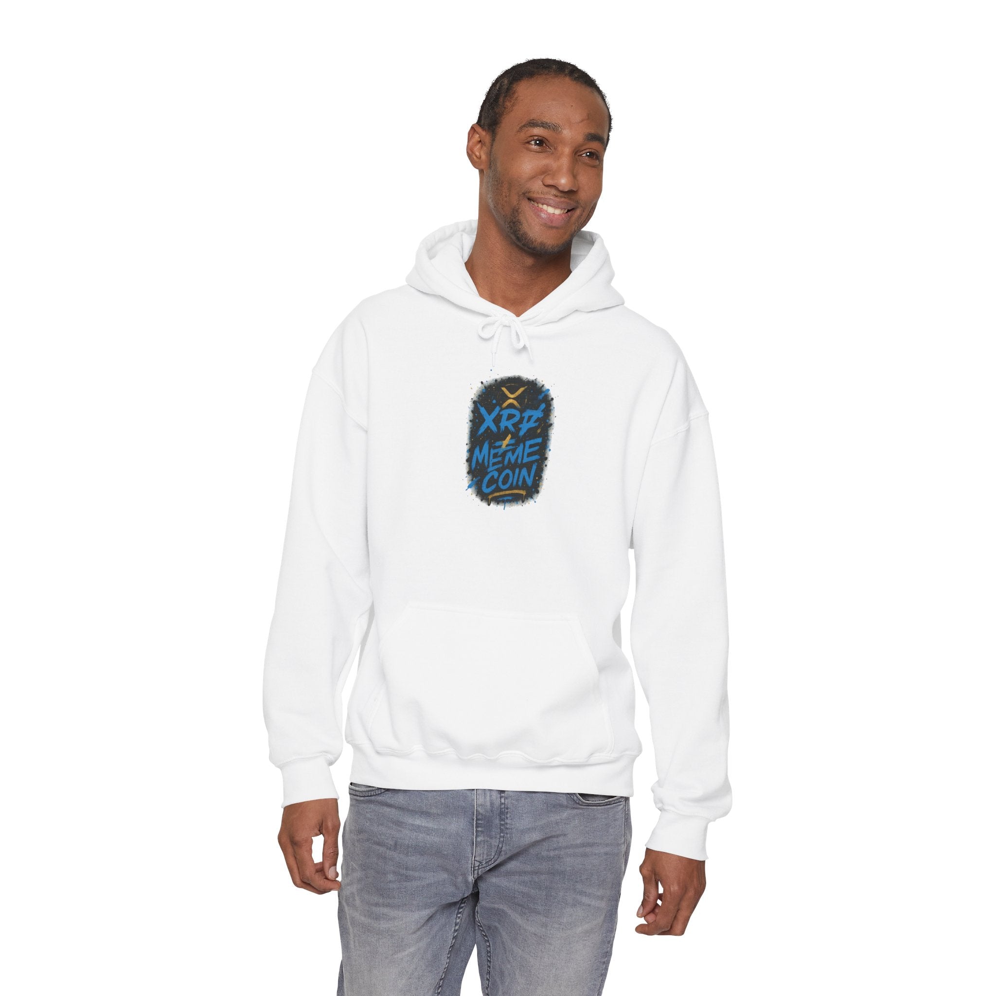 XRP Meme Coin Hoodie – Crypto Graffiti Logo Pullover