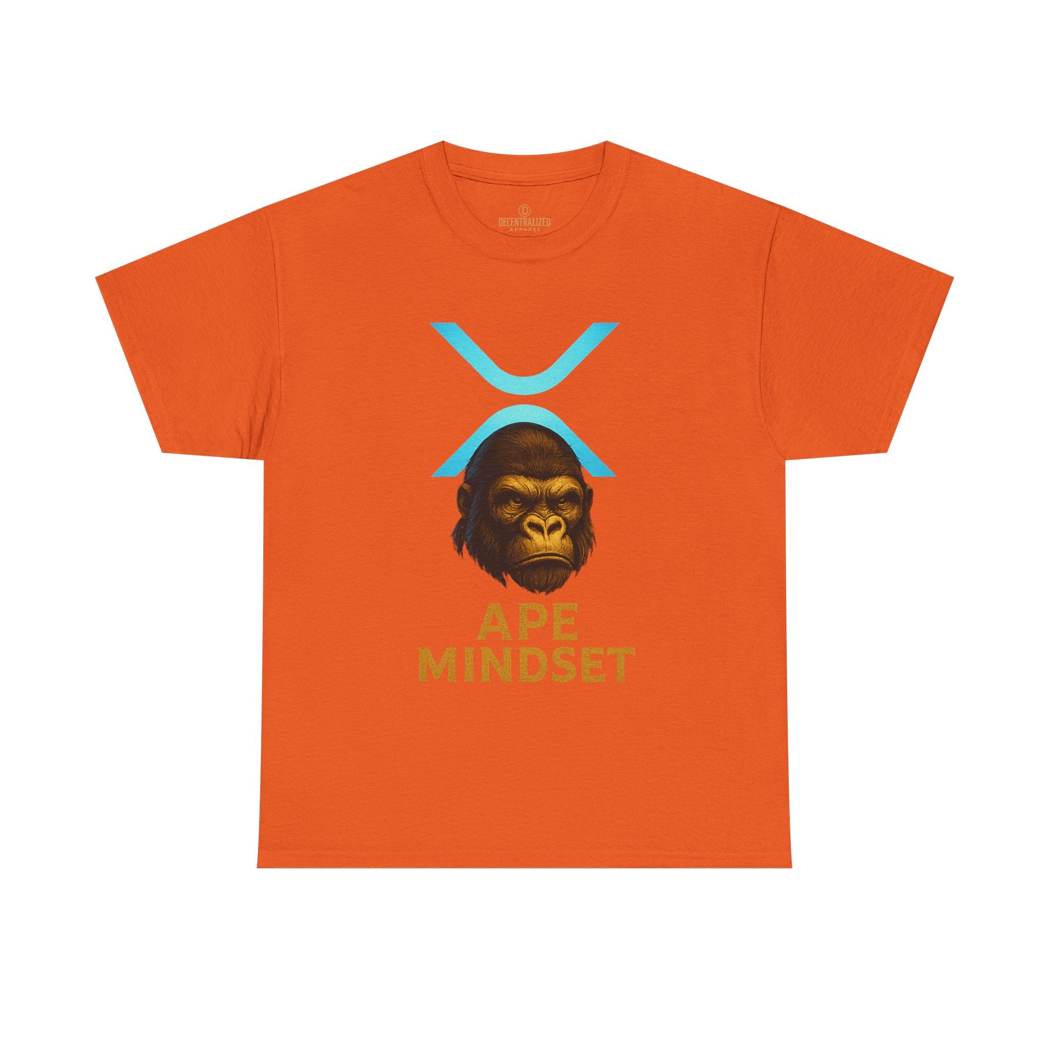 Ape Mindset T-Shirt — Crypto XRP Ape Graphic Tee