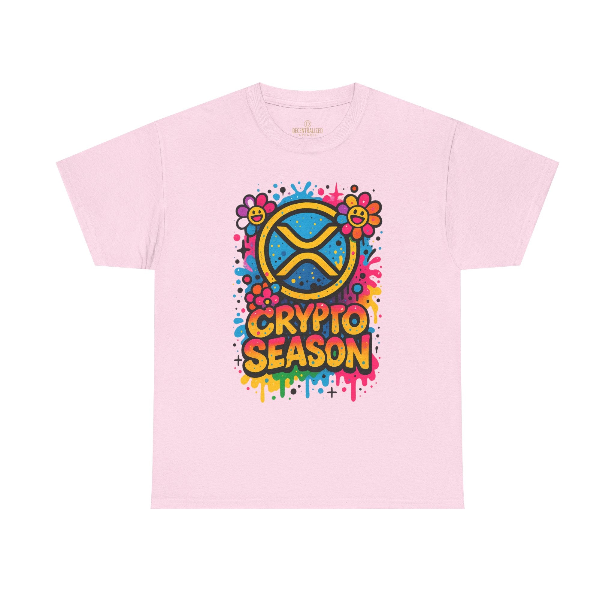 Crypto Season T-Shirt — Colorful Ripple XRP Logo Tee