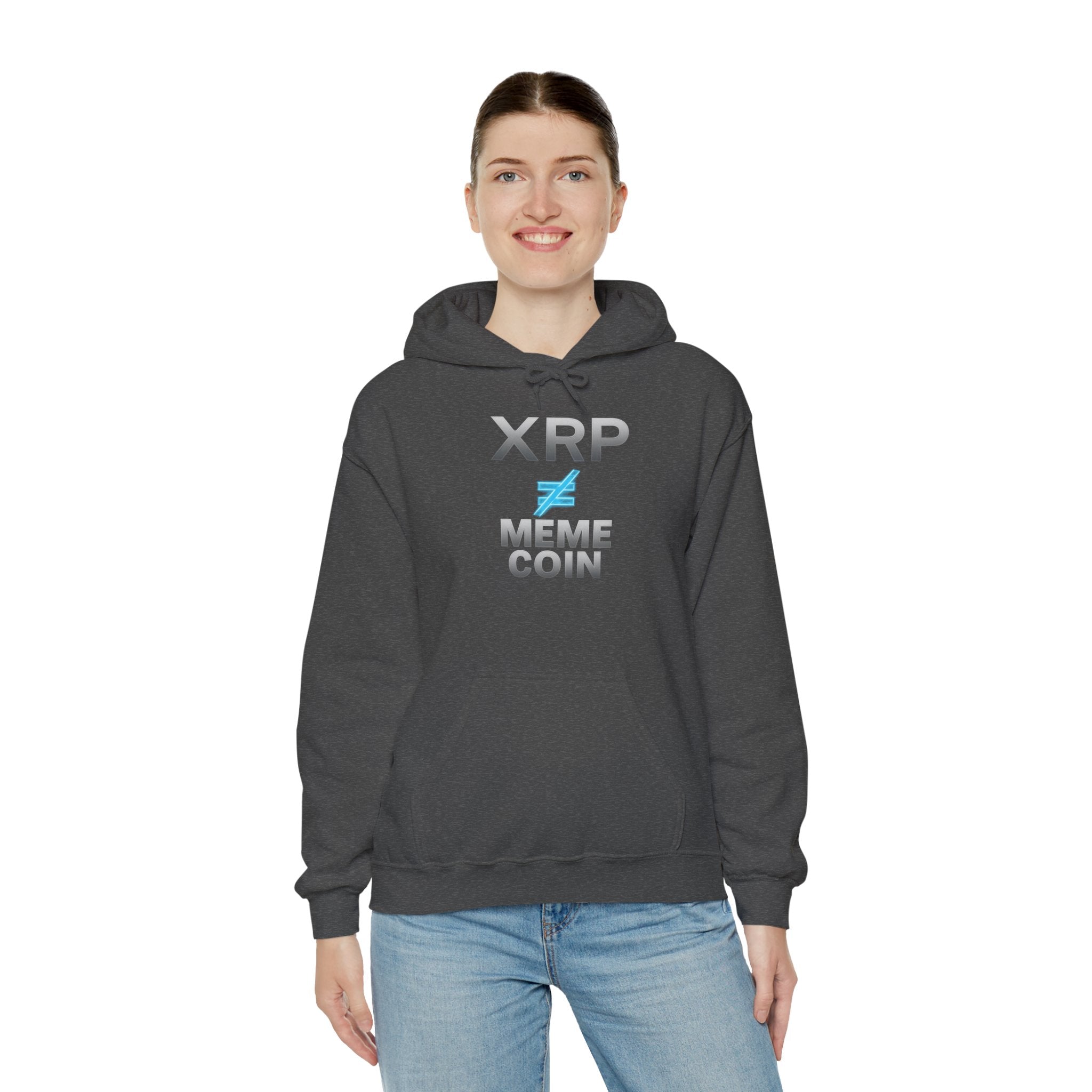 XRP Meme Coin Hoodie — Crypto Logo Pullover for Traders & Enthusiasts