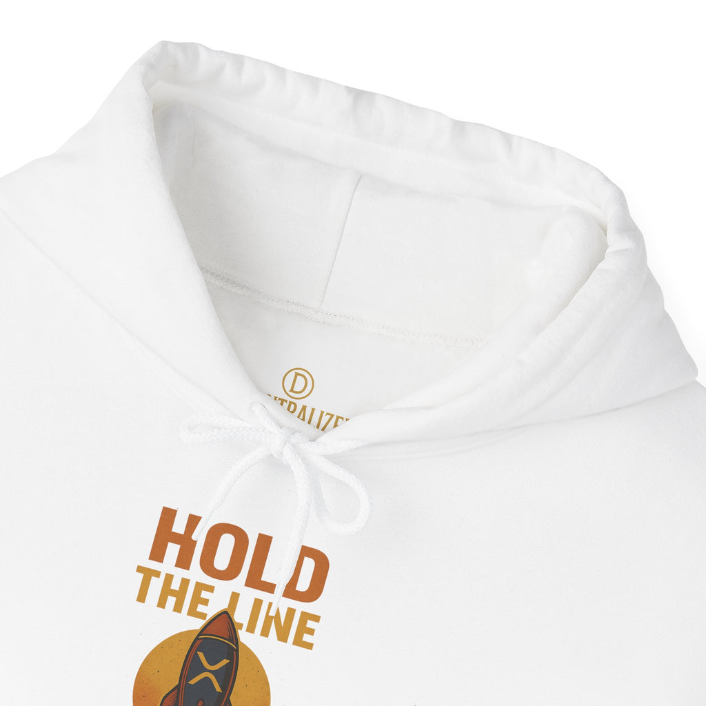XRP 'Hold the Line' Hoodie — Crypto Supporter Sweatshirt