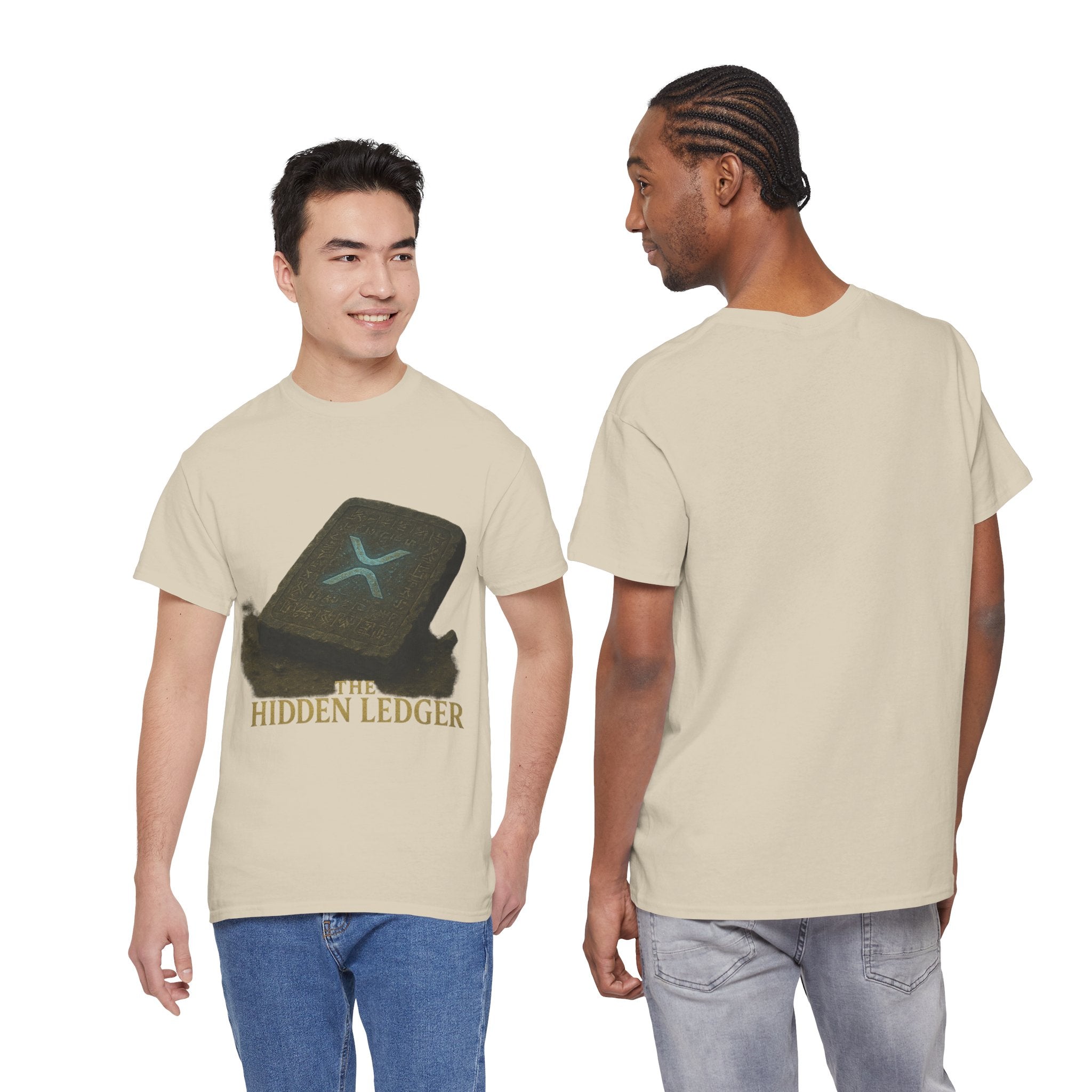 T-Shirt — "The Hidden Ledger" Crypto XRP Wallet Graphic Tee