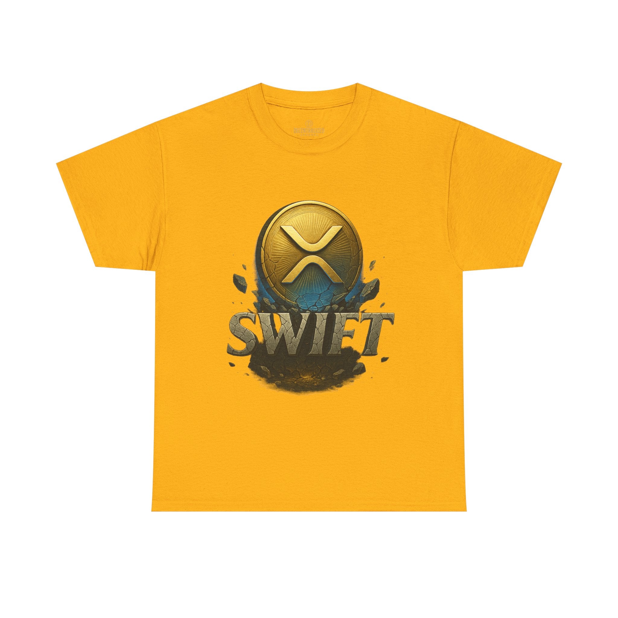 XRP Swift Cryptocurrency T‑Shirt — Ripple Coin Logo Graphic Tee