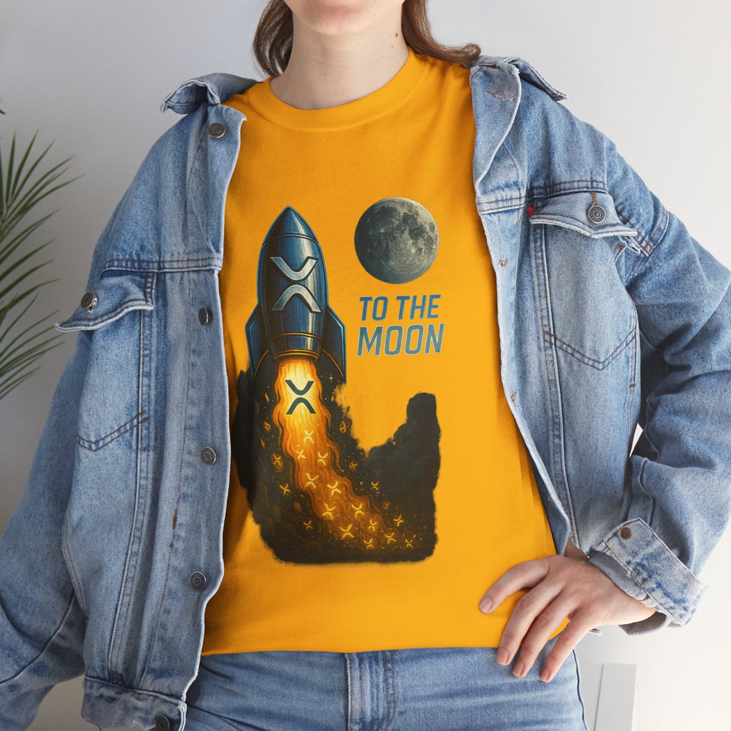 Rocket 'To the Moon' T-Shirt - Space Exploration Graphic Tee