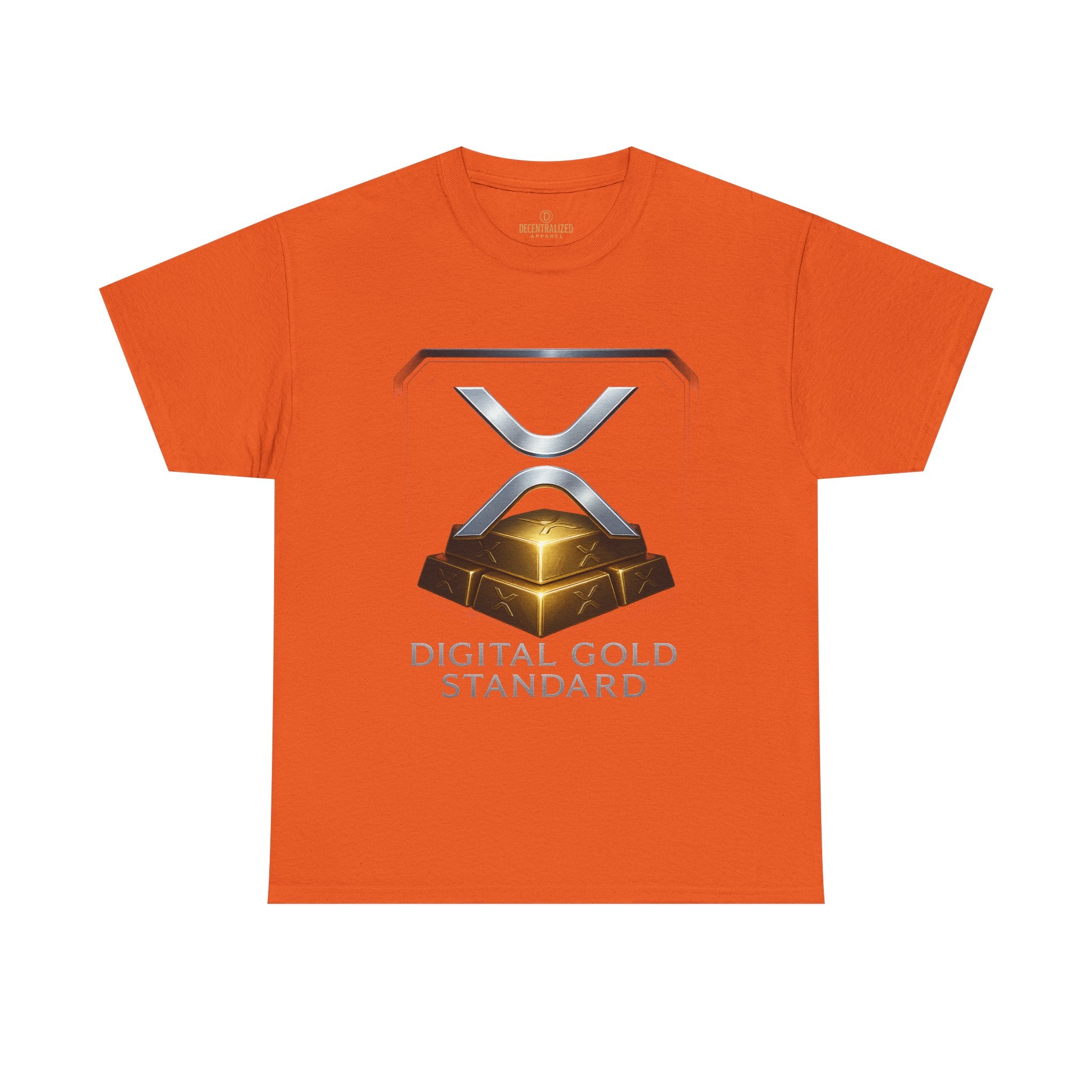 XRP 'Digital Gold Standard' Tee — Cryptocurrency Logo Shirt