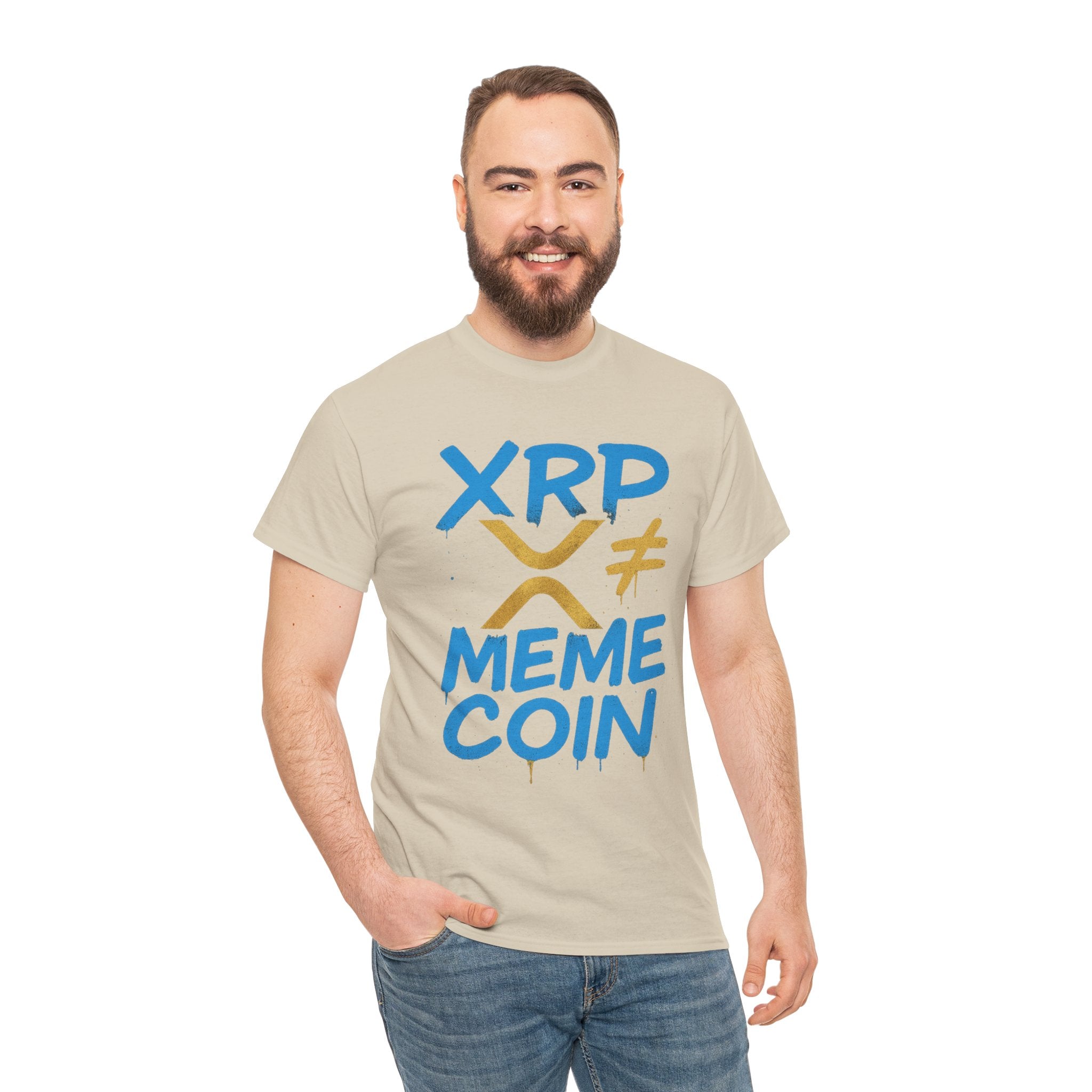 XRP ≠ Meme Coin T‑Shirt — Crypto Advocate Graphic Tee