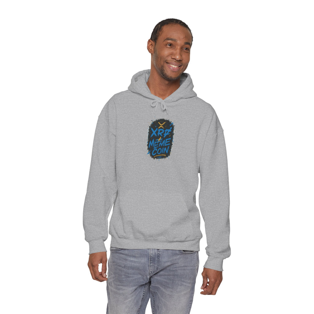 XRP Meme Coin Hoodie – Crypto Graffiti Logo Pullover