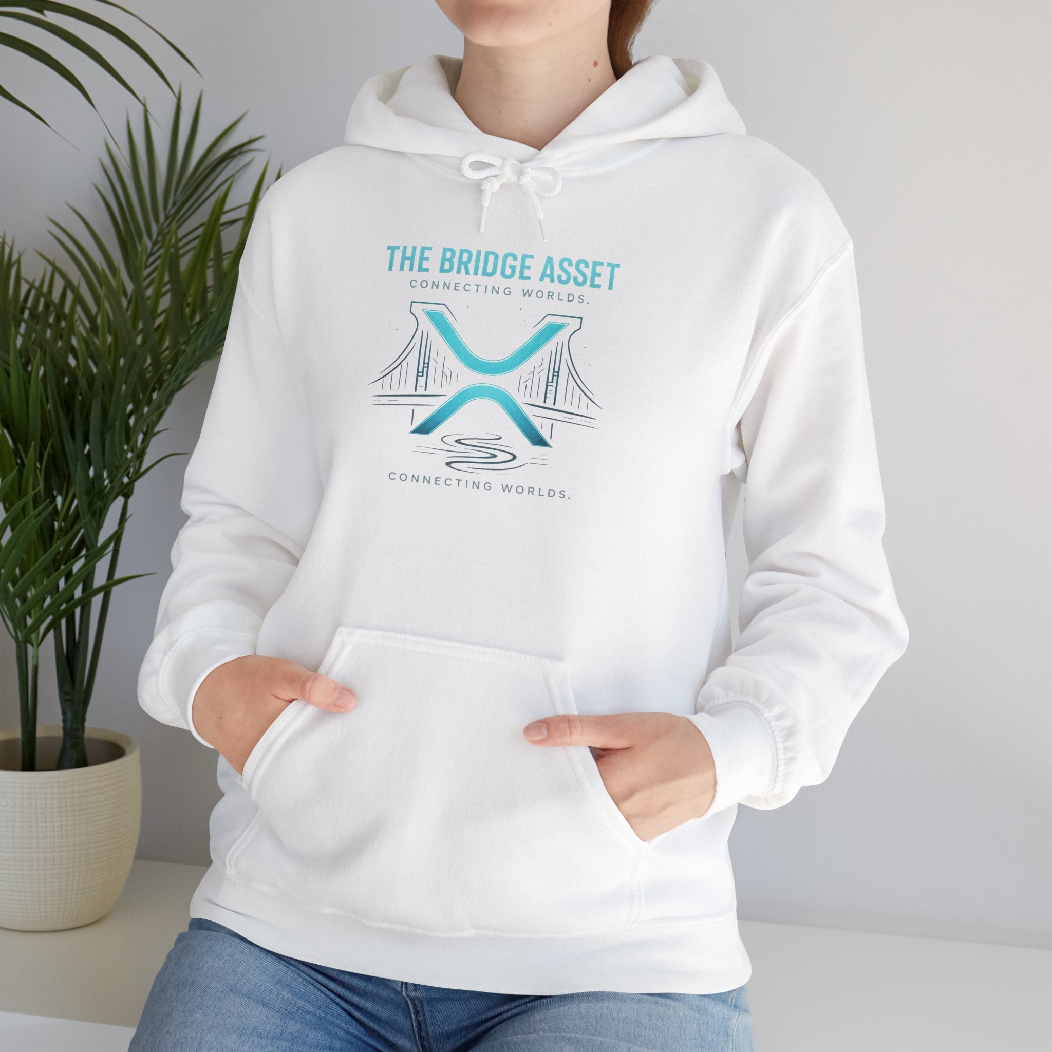 The Bridge Asset Hoodie — Ripple Bridge Logo Pullover