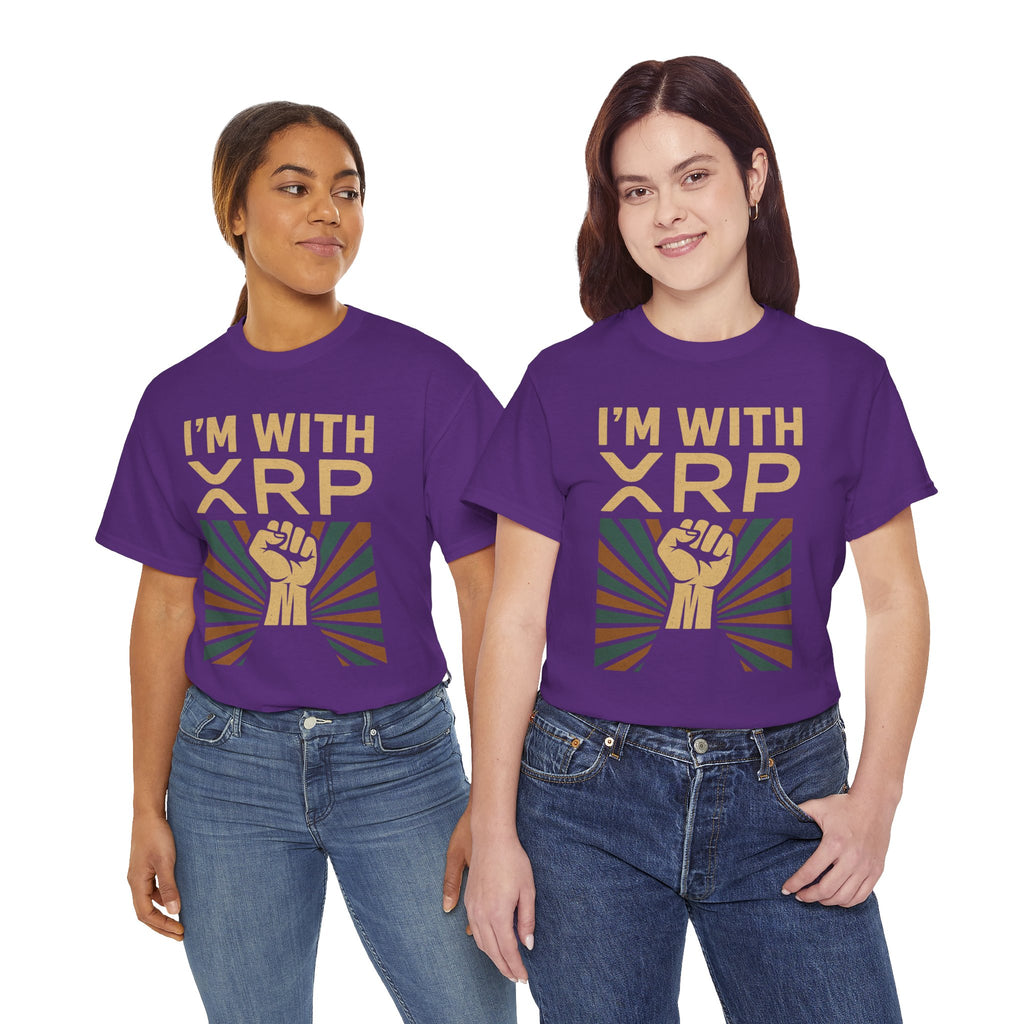 I'm With XRP Graphic Tee – Crypto Supporter Shirt